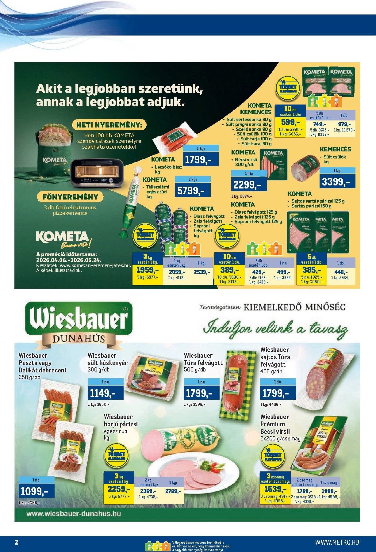 metro - Aktuális Metro - Márkák katalógus szórólap érvényes csütörtöktől 2026.04.16.-től csütörtöktől 2026.04.30.-ig - page: 2