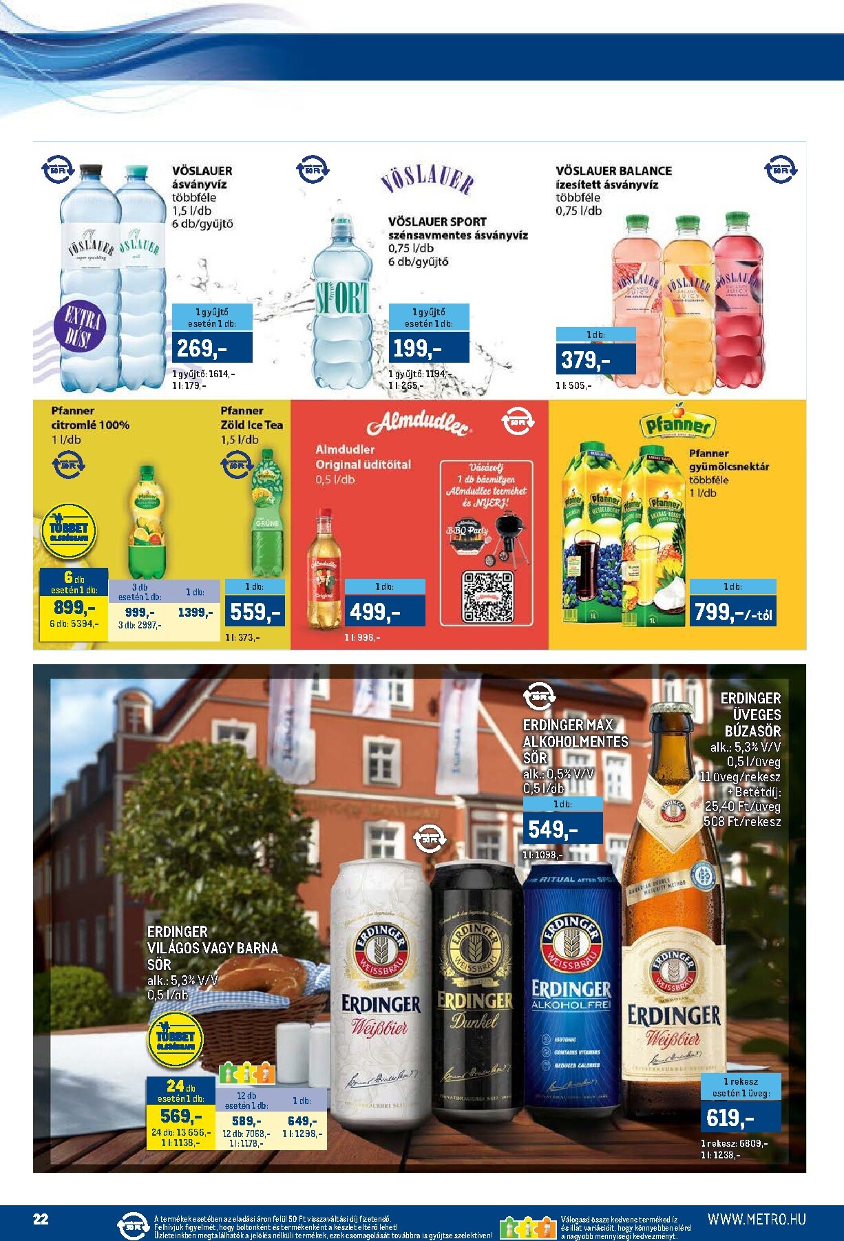 metro - Aktuális Metro - Márkák katalógus szórólap érvényes csütörtöktől 2026.04.16.-től csütörtöktől 2026.04.30.-ig - page: 22