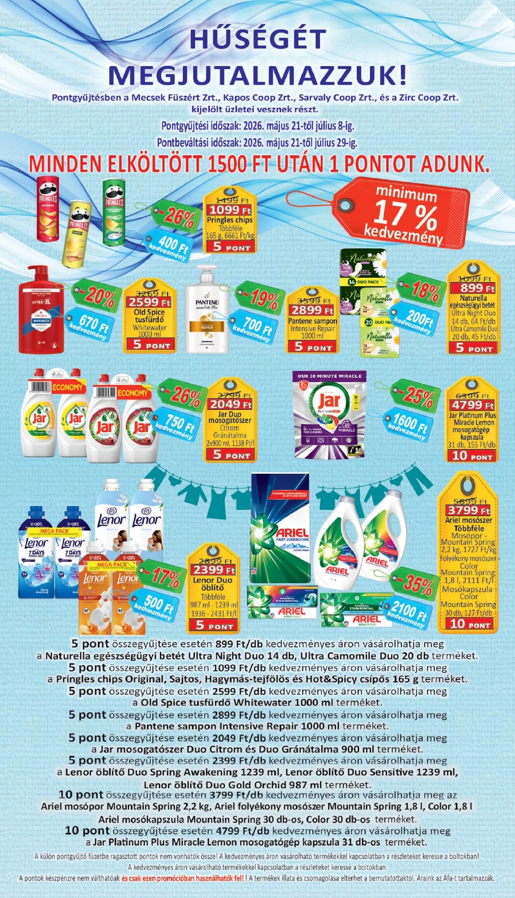 coop - A jövőbeli Coop - Mecsek - Mini Abc Szuper akciós újság csütörtöktől 2026.05.21.-tól szerdától 2026.06.03.-ig érvényes. - page: 8