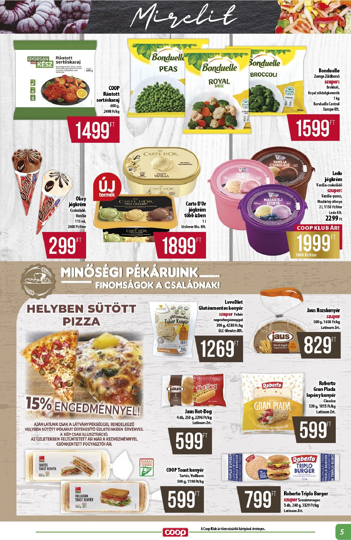 coop - A jövőbeli Coop - Alföld Abc-Szuper akciós újság csütörtöktől 2026.05.21.-tól szerdától 2026.05.27.-ig érvényes. - page: 5