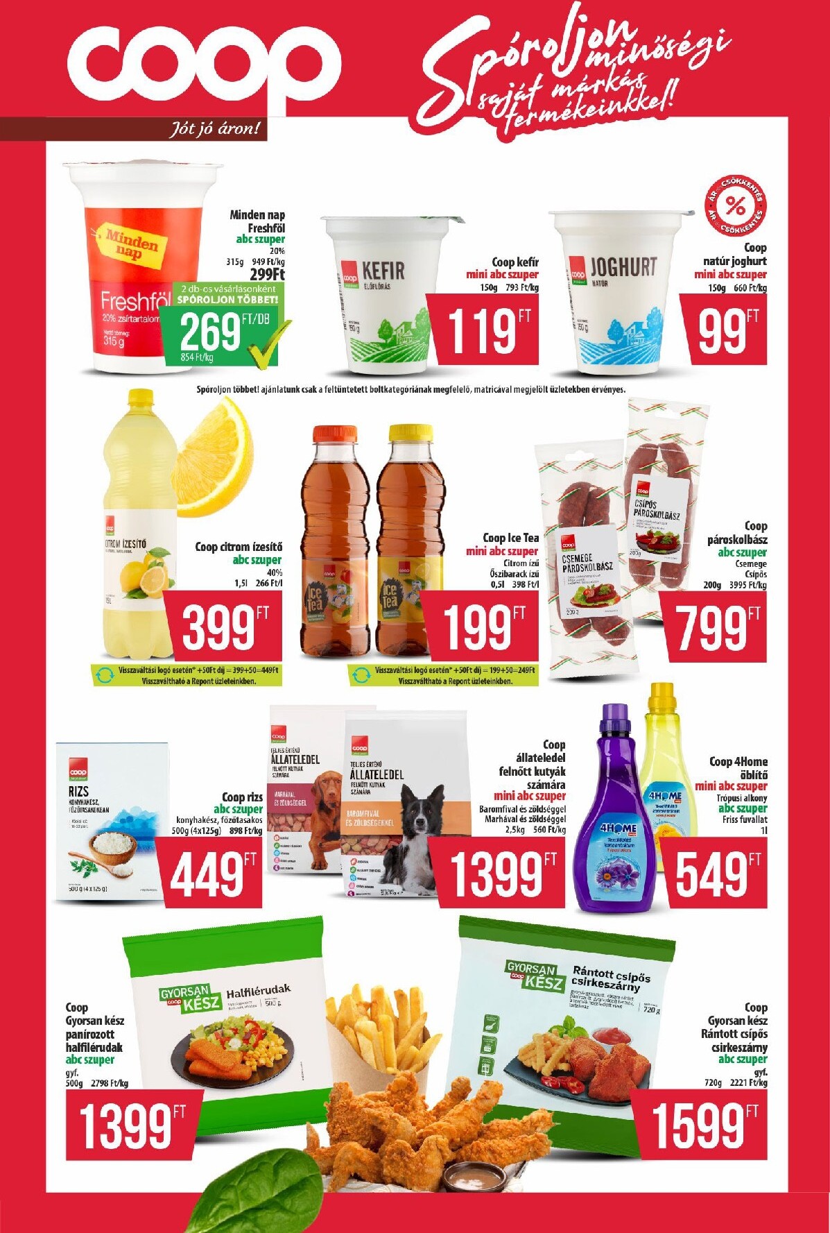 coop - A jövőbeli Coop - Észak-Kelet akciós újság csütörtöktől 2026.05.21.-tól szerdától 2026.05.27.-ig érvényes. - page: 6