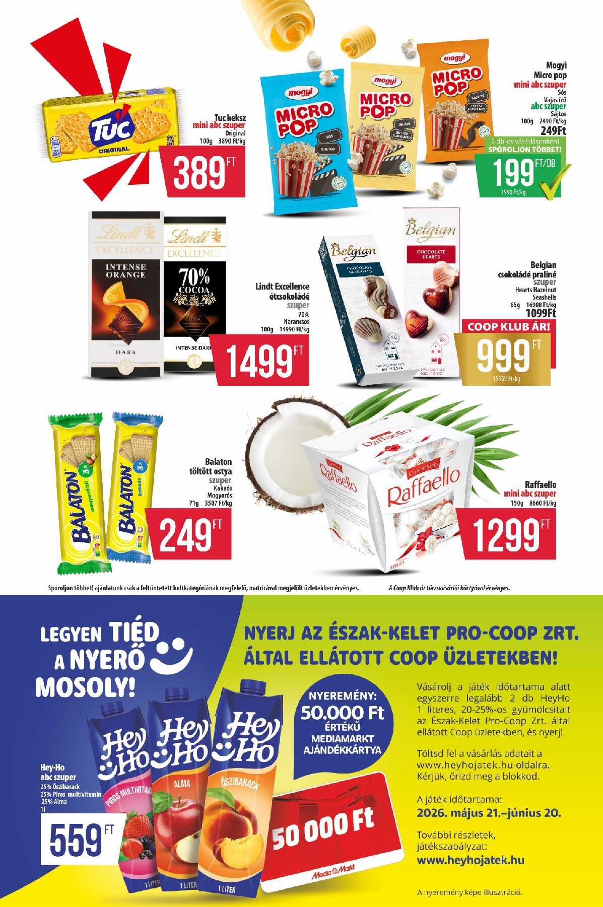 coop - A jövőbeli Coop - Észak-Kelet akciós újság csütörtöktől 2026.05.21.-tól szerdától 2026.05.27.-ig érvényes. - page: 8