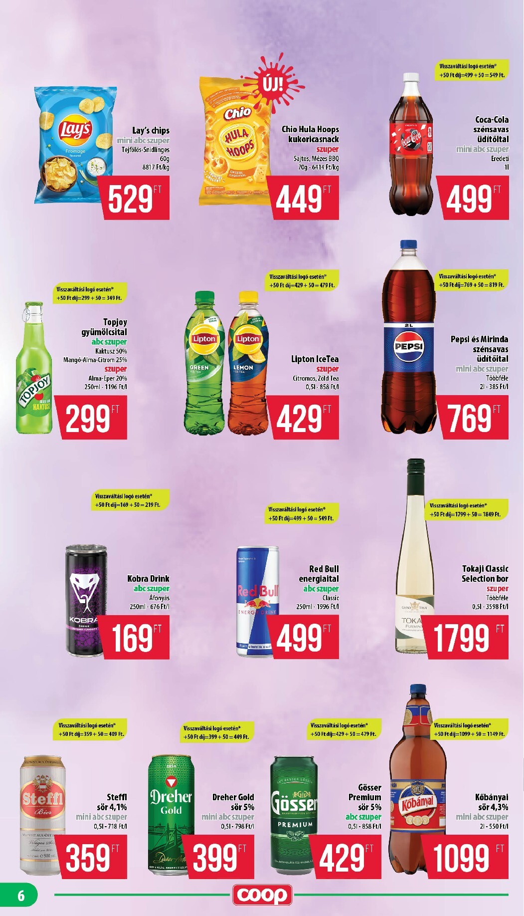 coop - Aktuális Coop - Nyírzem/Szabolcs Mini Abc Szuper szórólap érvényes csütörtöktől 2026.05.21.-től szerdától 2026.06.03.-ig - page: 6