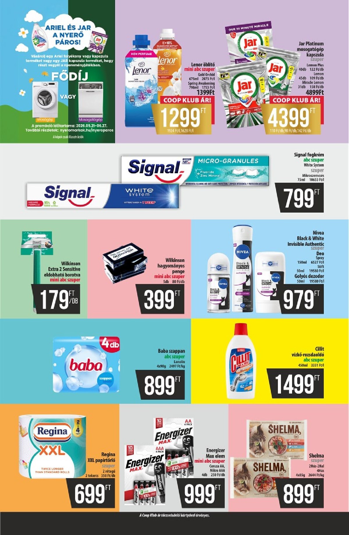coop - A jövőbeli Coop - Észak-Kelet akciós újság csütörtöktől 2026.05.28.-tól szerdától 2026.06.03.-ig érvényes. - page: 11