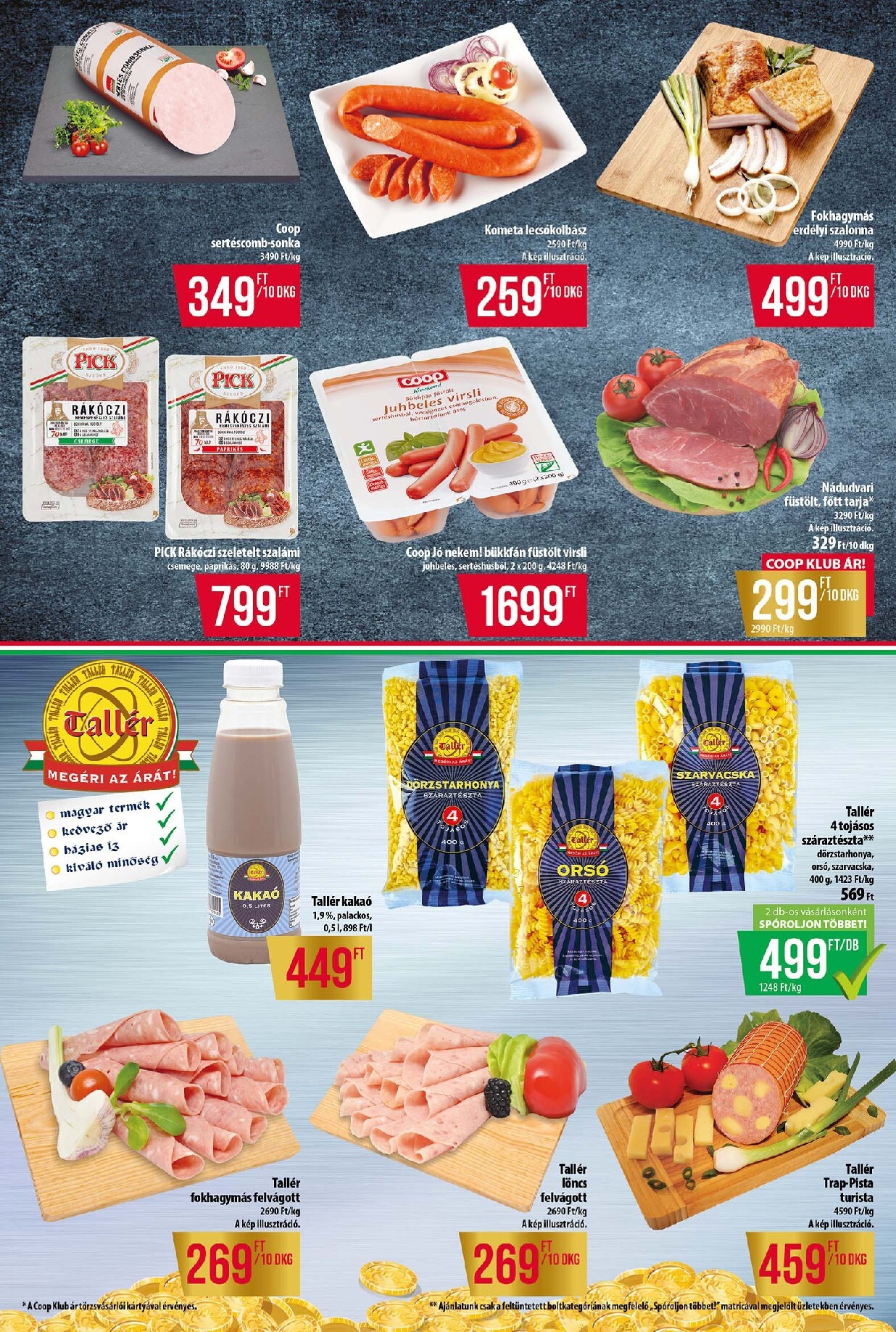 coop - A jövőbeli Coop - Tisza - Abc-Szuper akciós újság csütörtöktől 2026.05.28.-tól szerdától 2026.06.03.-ig érvényes. - page: 4
