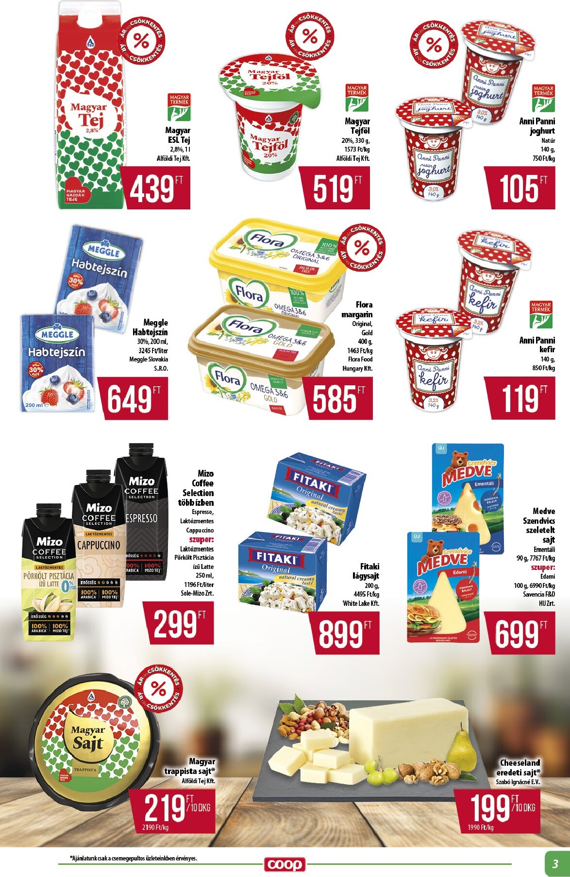 coop - A jövőbeli Coop - Alföld akciós újság csütörtöktől 2026.05.28.-tól szerdától 2026.06.03.-ig érvényes. - page: 3