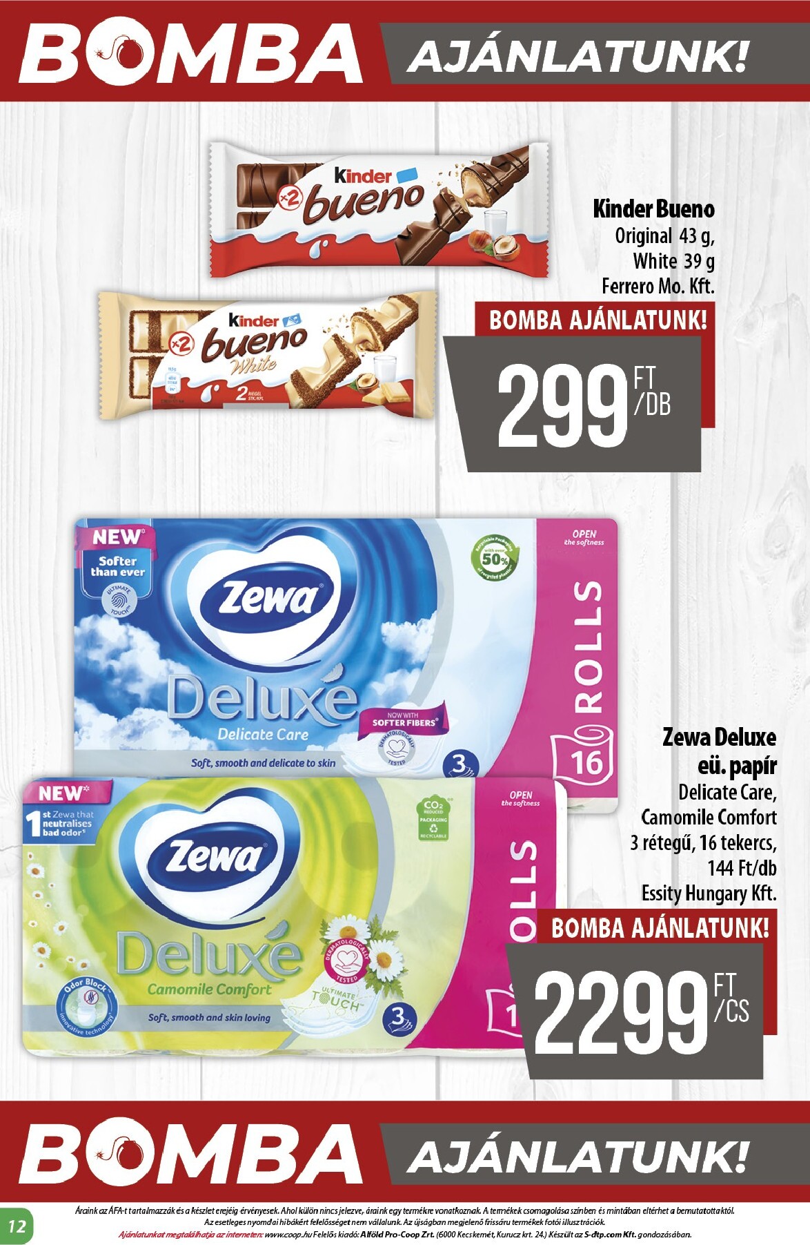 coop - A jövőbeli Coop - Alföld akciós újság csütörtöktől 2026.05.28.-tól szerdától 2026.06.03.-ig érvényes. - page: 12