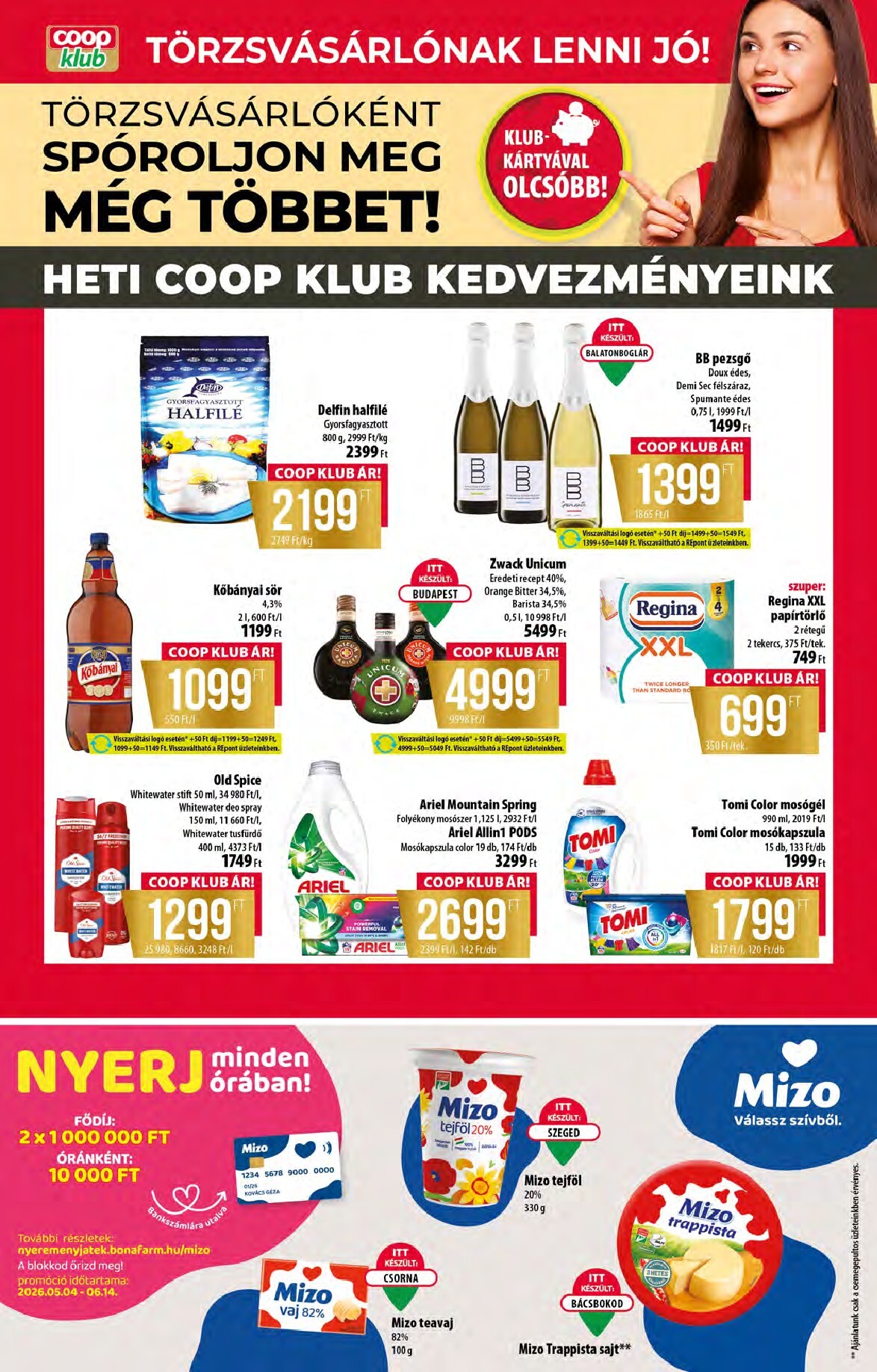 coop - A jövőbeli Coop - Abc-Szuper akciós újság csütörtöktől 2026.06.04.-tól szerdától 2026.06.10.-ig érvényes. - page: 9