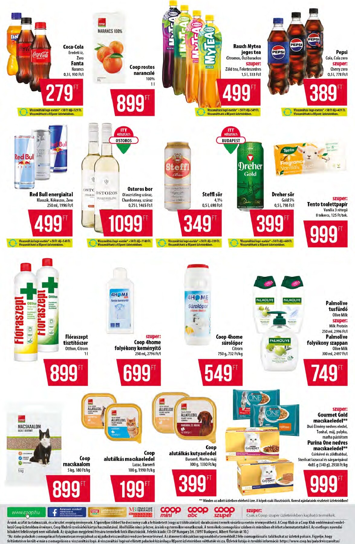 coop - A jövőbeli Coop - Abc-Szuper akciós újság csütörtöktől 2026.06.04.-tól szerdától 2026.06.10.-ig érvényes. - page: 11