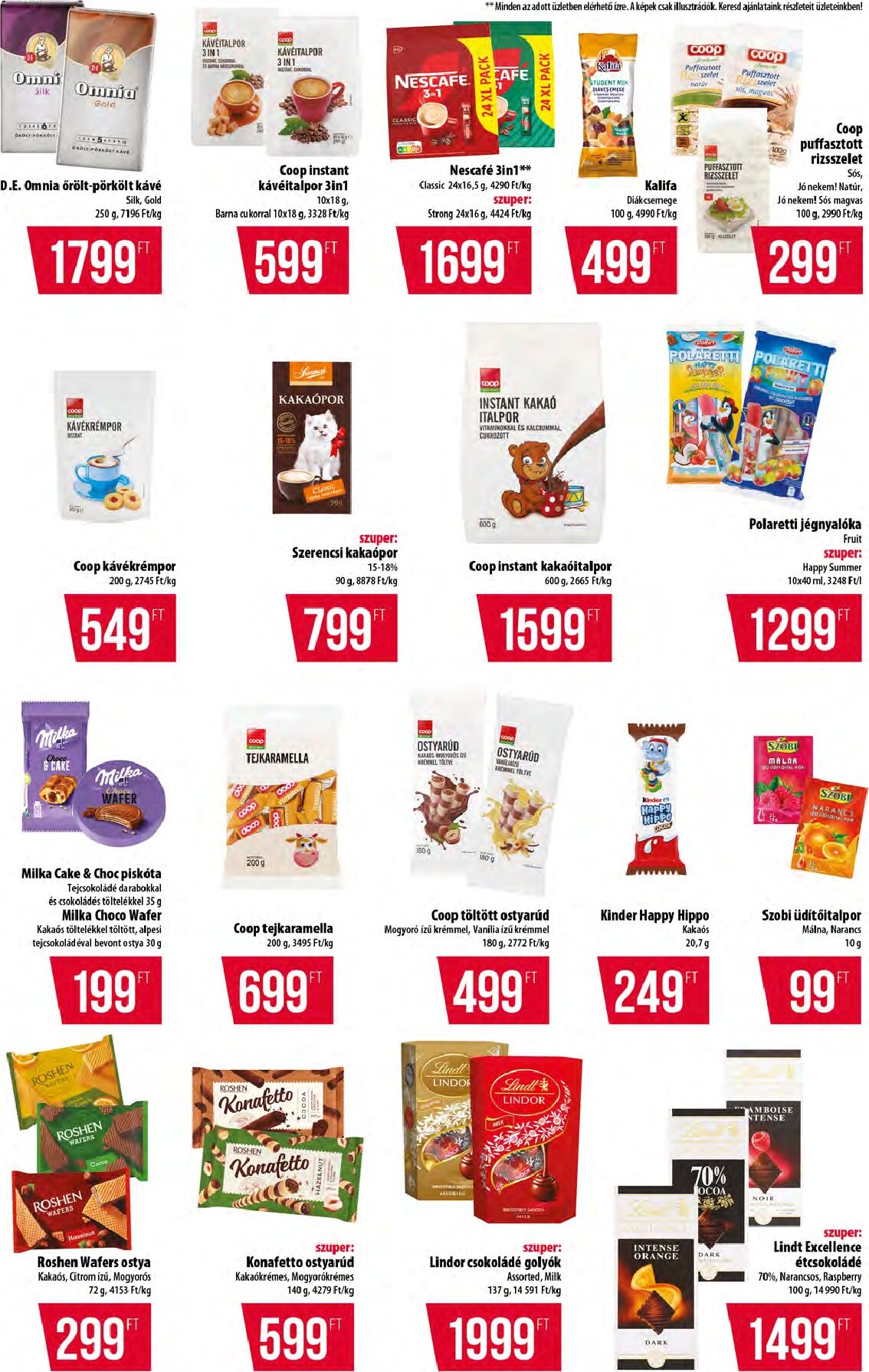 coop - A jövőbeli Coop - Abc-Szuper akciós újság csütörtöktől 2026.06.04.-tól szerdától 2026.06.10.-ig érvényes. - page: 10