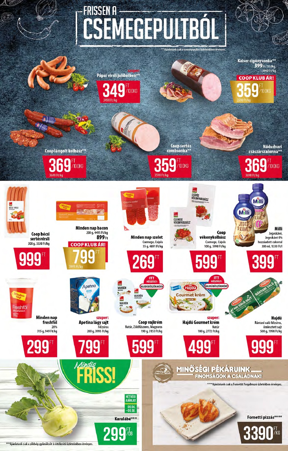 coop - A jövőbeli Coop - Alföld - Abc-Szuper akciós újság csütörtöktől 2026.06.04.-tól szerdától 2026.06.10.-ig érvényes. - page: 2