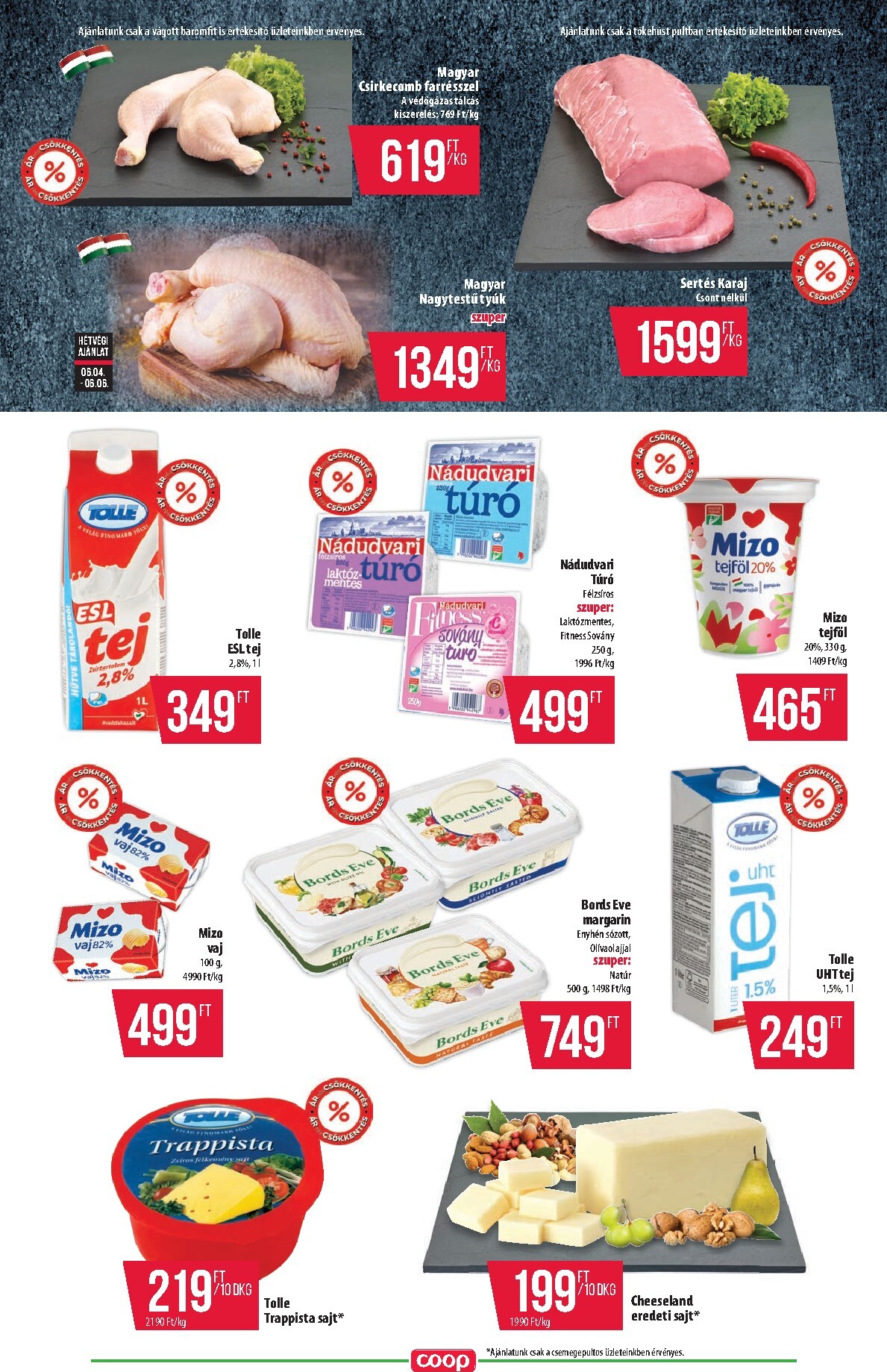 coop - A jövőbeli Coop akciós újság csütörtöktől 2026.06.04.-tól szerdától 2026.06.10.-ig érvényes. - page: 3