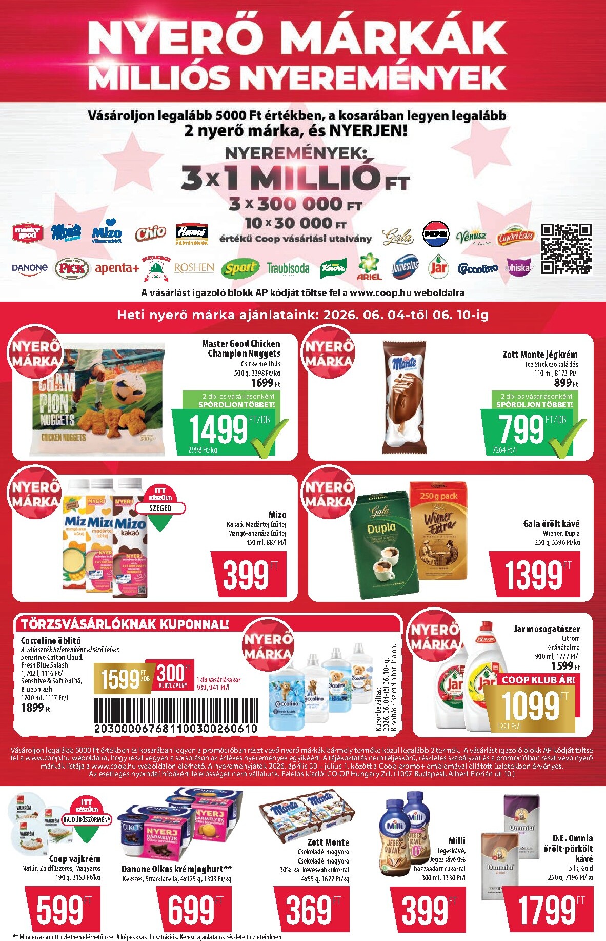 coop - A jövőbeli Coop - Szuper Plusz Tisza akciós újság csütörtöktől 2026.06.04.-tól szerdától 2026.06.10.-ig érvényes. - page: 4