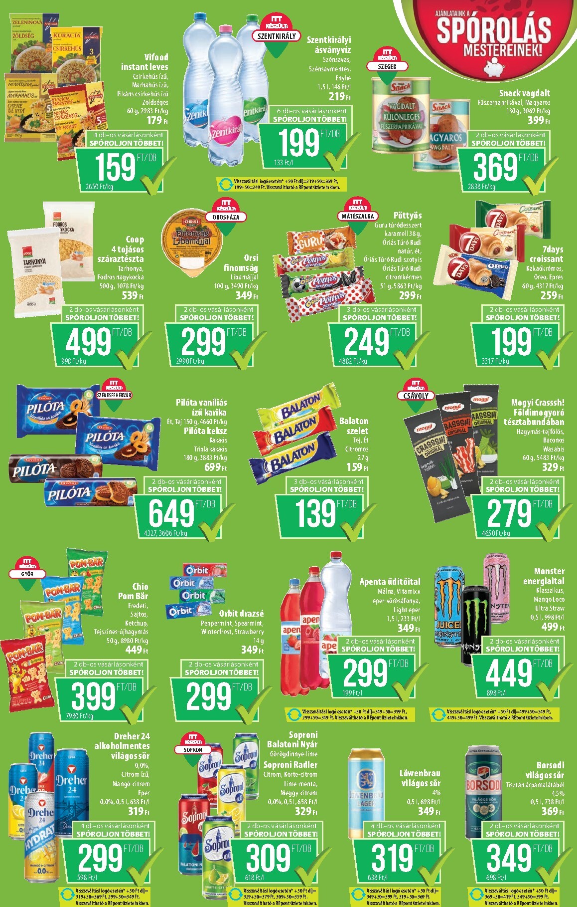 coop - A jövőbeli Coop - Szuper Plusz Tisza akciós újság csütörtöktől 2026.06.04.-tól szerdától 2026.06.10.-ig érvényes. - page: 6