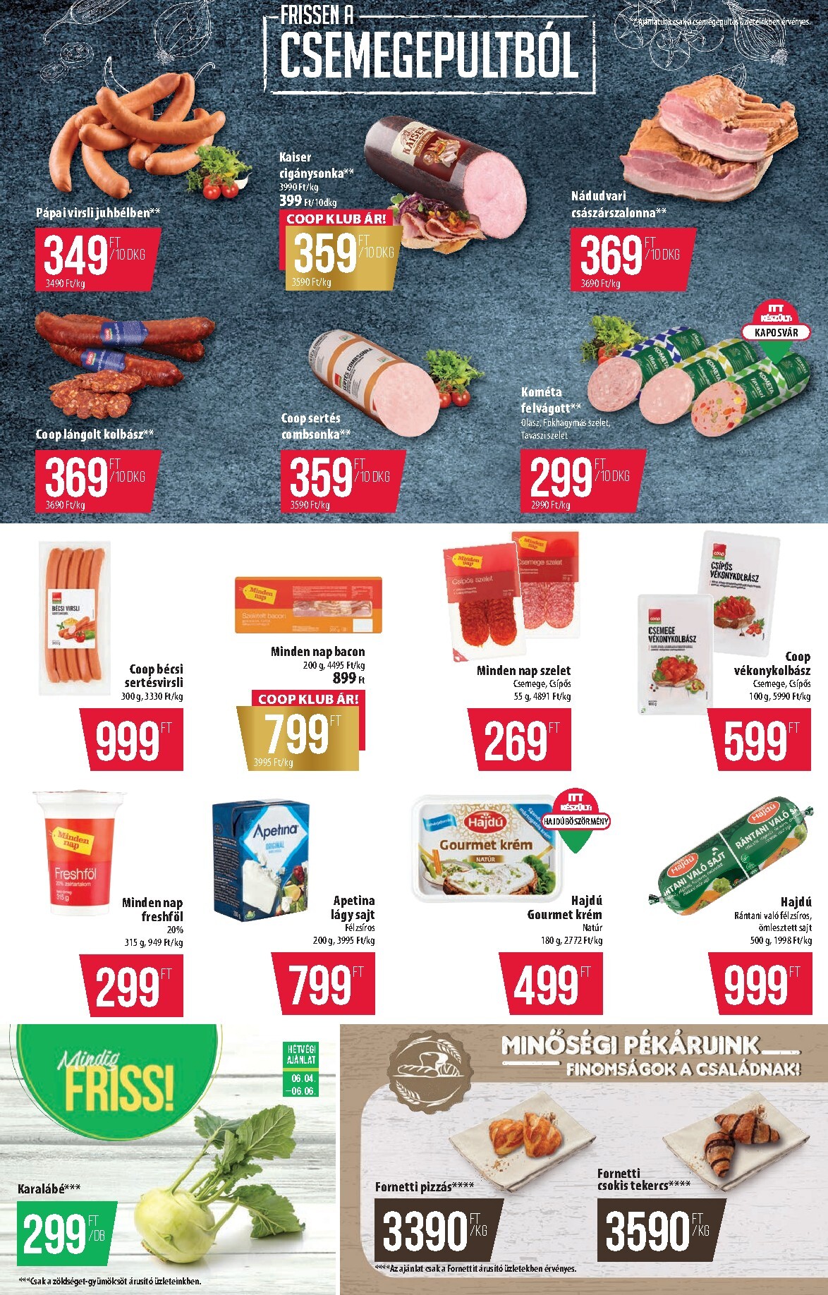coop - A jövőbeli Coop - Szuper Plusz Tisza akciós újság csütörtöktől 2026.06.04.-tól szerdától 2026.06.10.-ig érvényes. - page: 2
