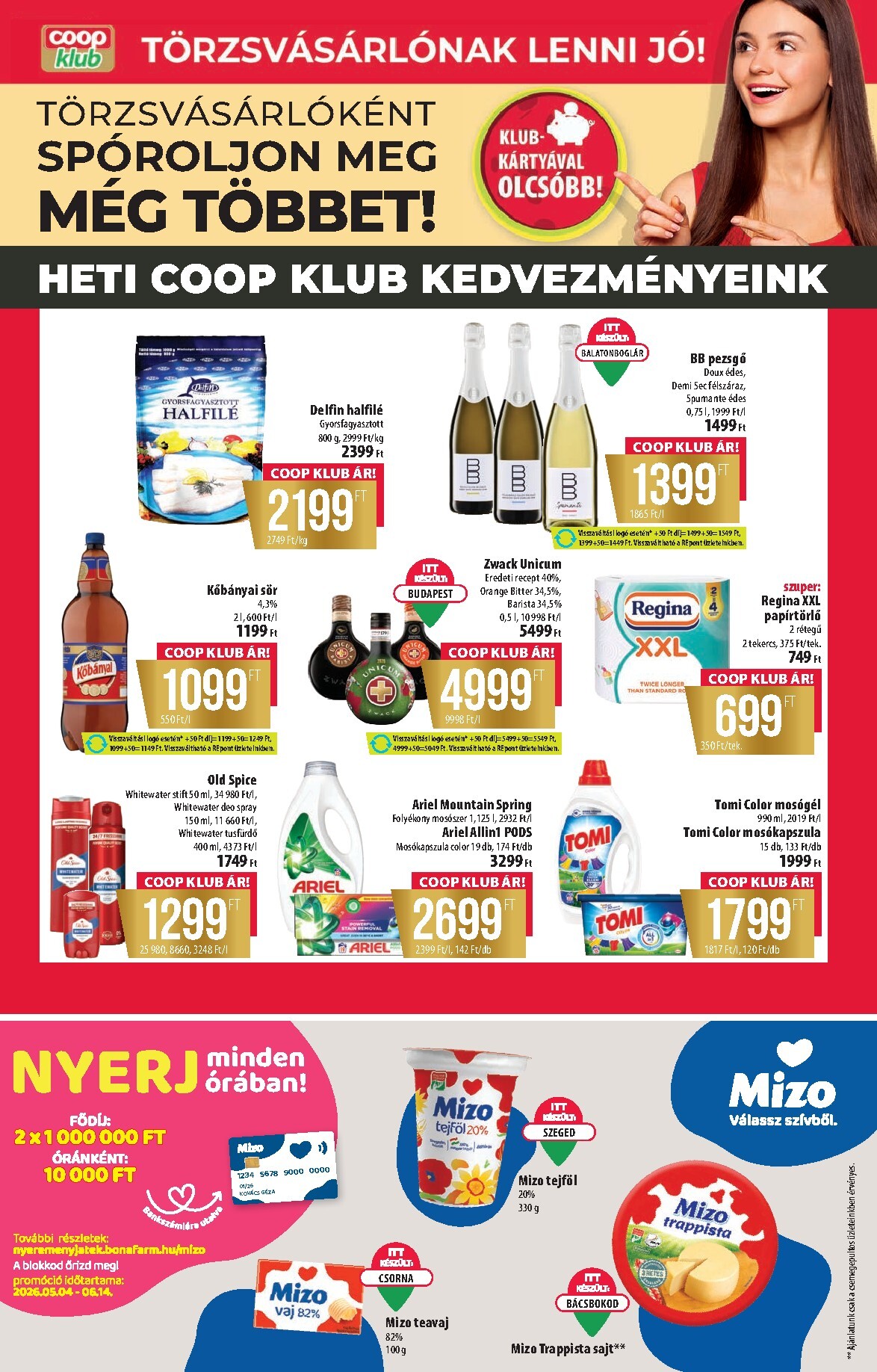 coop - A jövőbeli Coop - Szuper Plusz Tisza akciós újság csütörtöktől 2026.06.04.-tól szerdától 2026.06.10.-ig érvényes. - page: 9