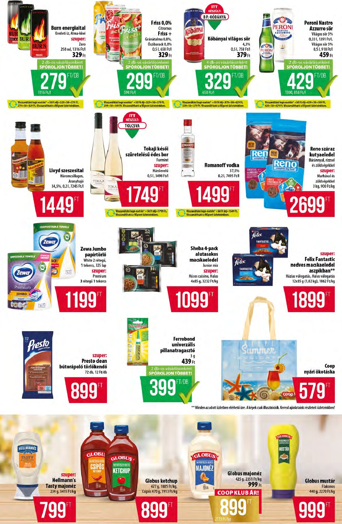 coop - A jövőbeli Coop - Alföld - Abc-Szuper akciós újság csütörtöktől 2026.06.11.-tól szerdától 2026.06.17.-ig érvényes. - page: 11