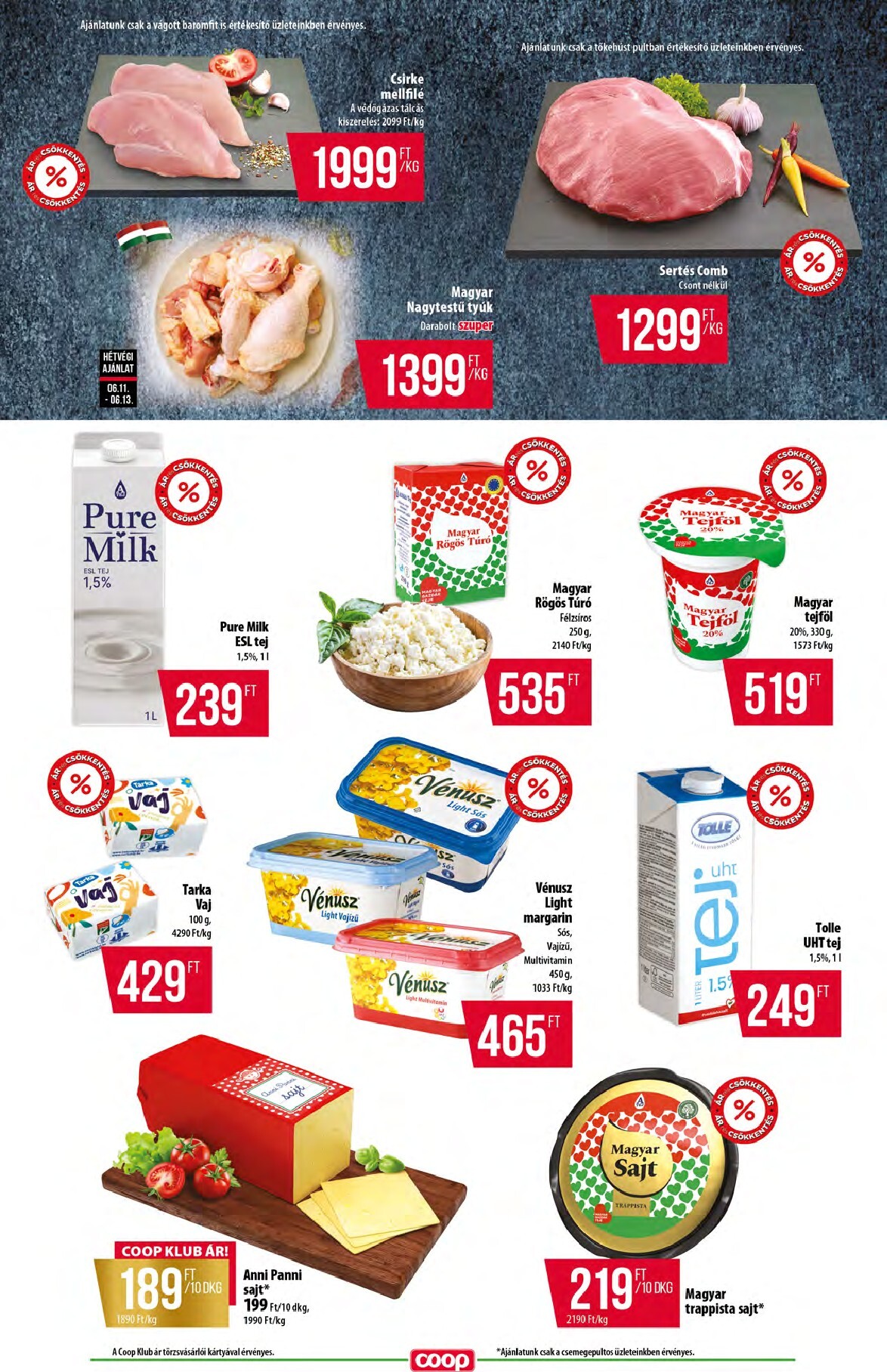 coop - A jövőbeli Coop - Alföld - Abc-Szuper akciós újság csütörtöktől 2026.06.11.-tól szerdától 2026.06.17.-ig érvényes. - page: 3