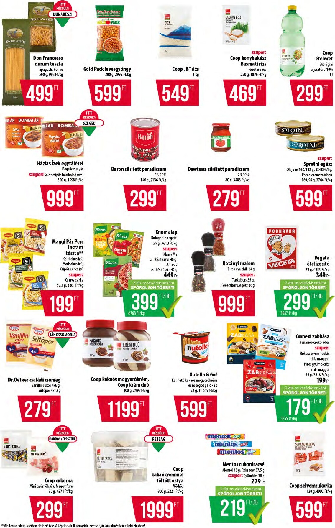 coop - A jövőbeli Coop - Alföld - Abc-Szuper akciós újság csütörtöktől 2026.06.11.-tól szerdától 2026.06.17.-ig érvényes. - page: 5