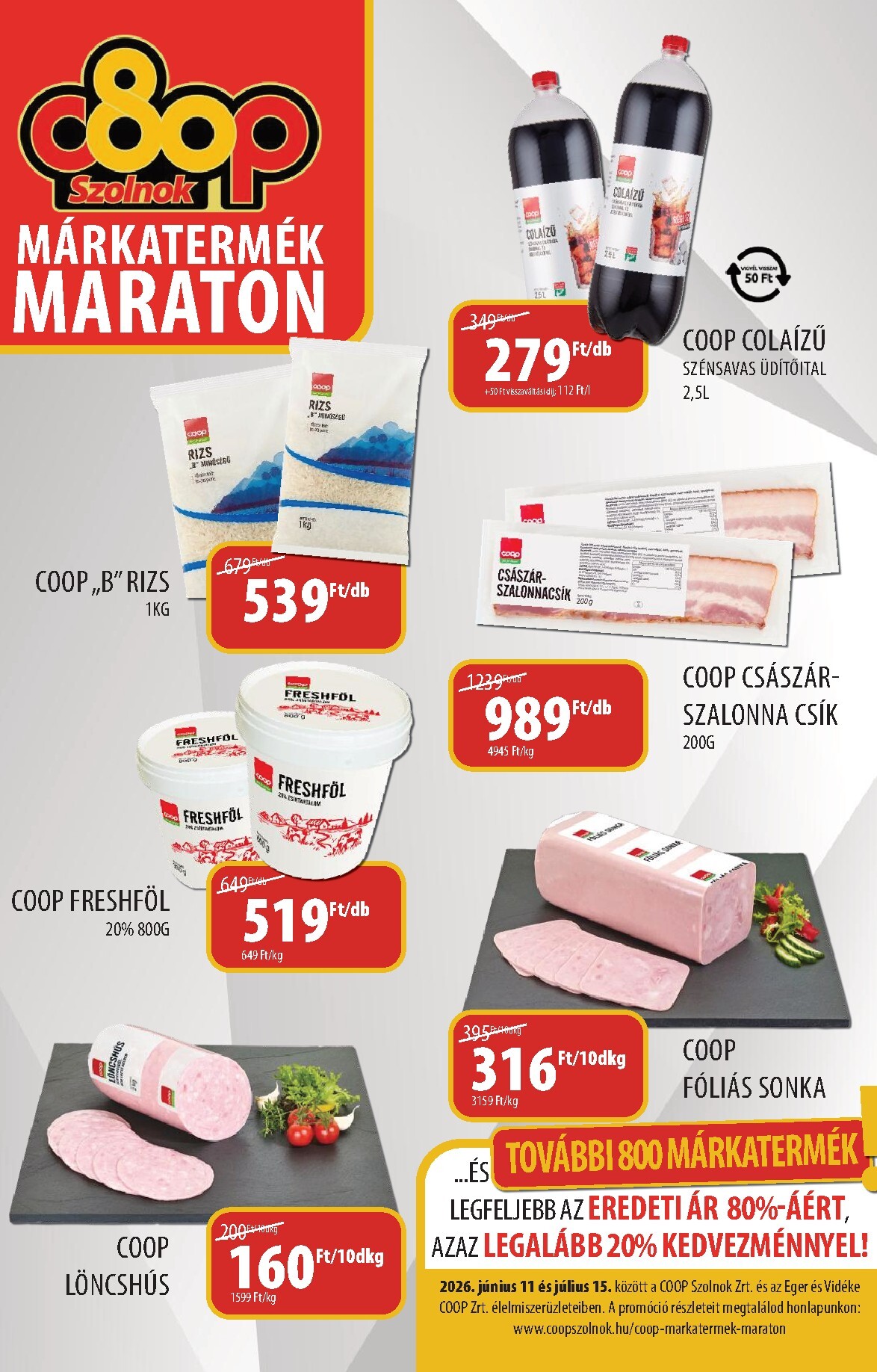coop - A jövőbeli Coop - Szolnok akciós újság csütörtöktől 2026.06.11.-tól szerdától 2026.06.17.-ig érvényes. - page: 9