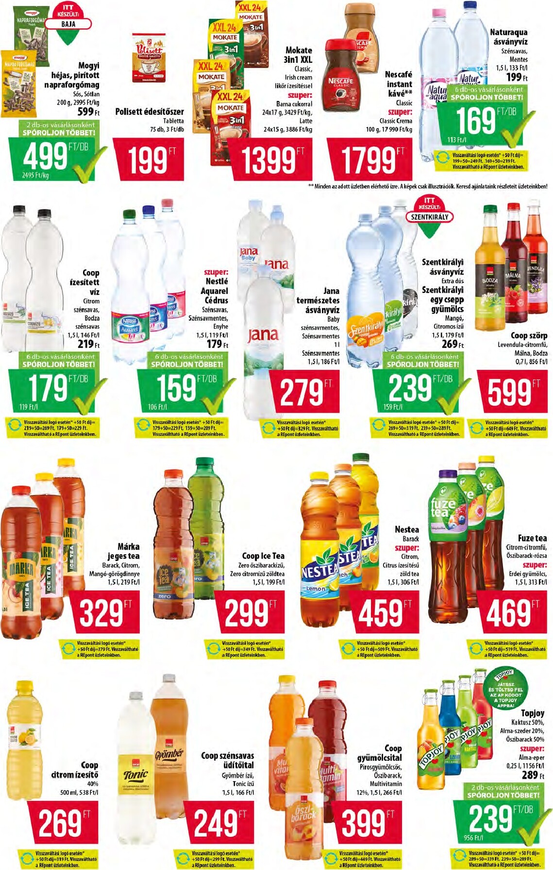 coop - A jövőbeli Coop - Abc-Szuper akciós újság csütörtöktől 2026.06.11.-tól szerdától 2026.06.17.-ig érvényes. - page: 10