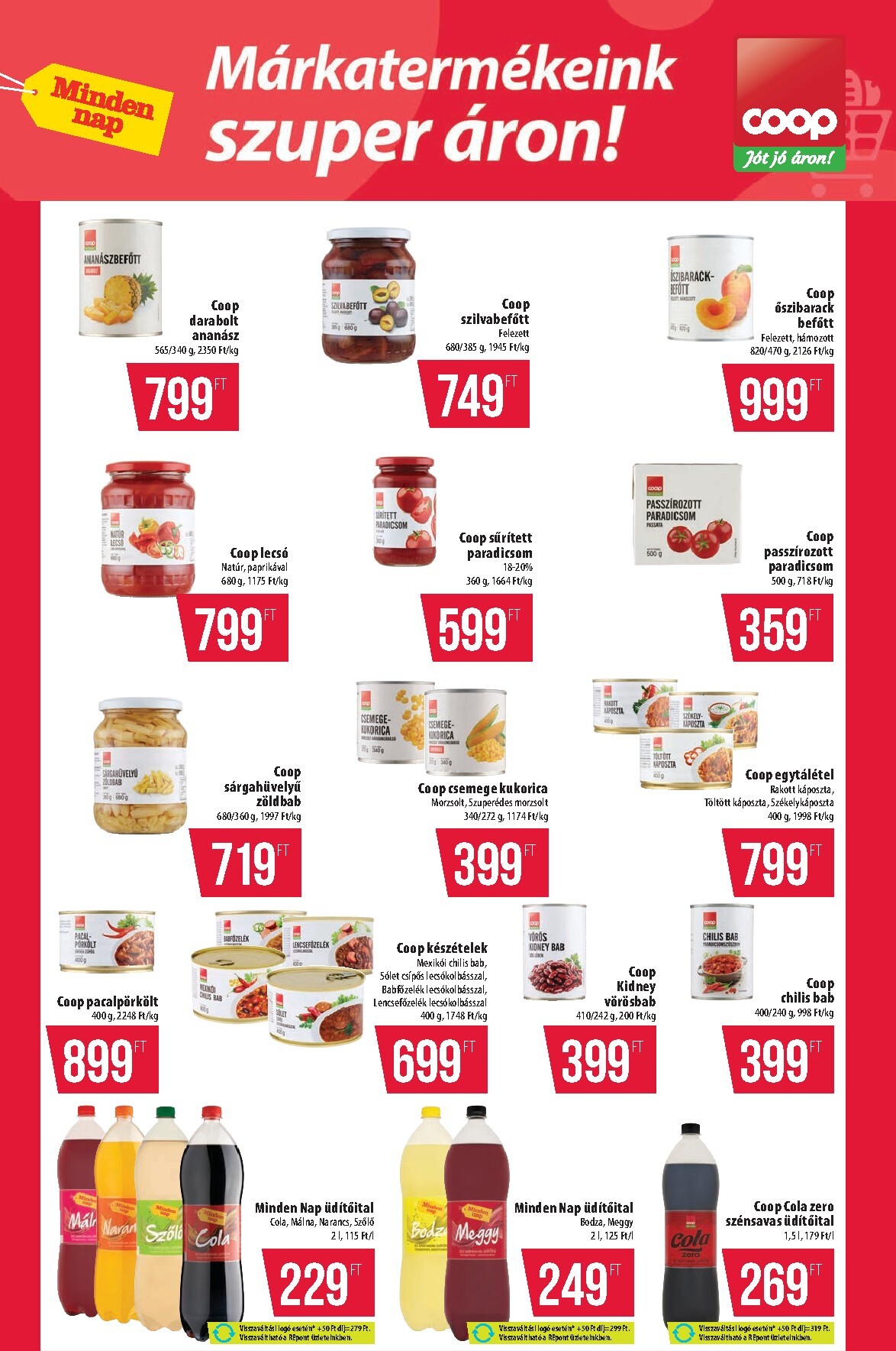 coop - A jövőbeli Coop - Szuper Plusz Alföld akciós újság csütörtöktől 2026.06.11.-tól szerdától 2026.06.17.-ig érvényes. - page: 7