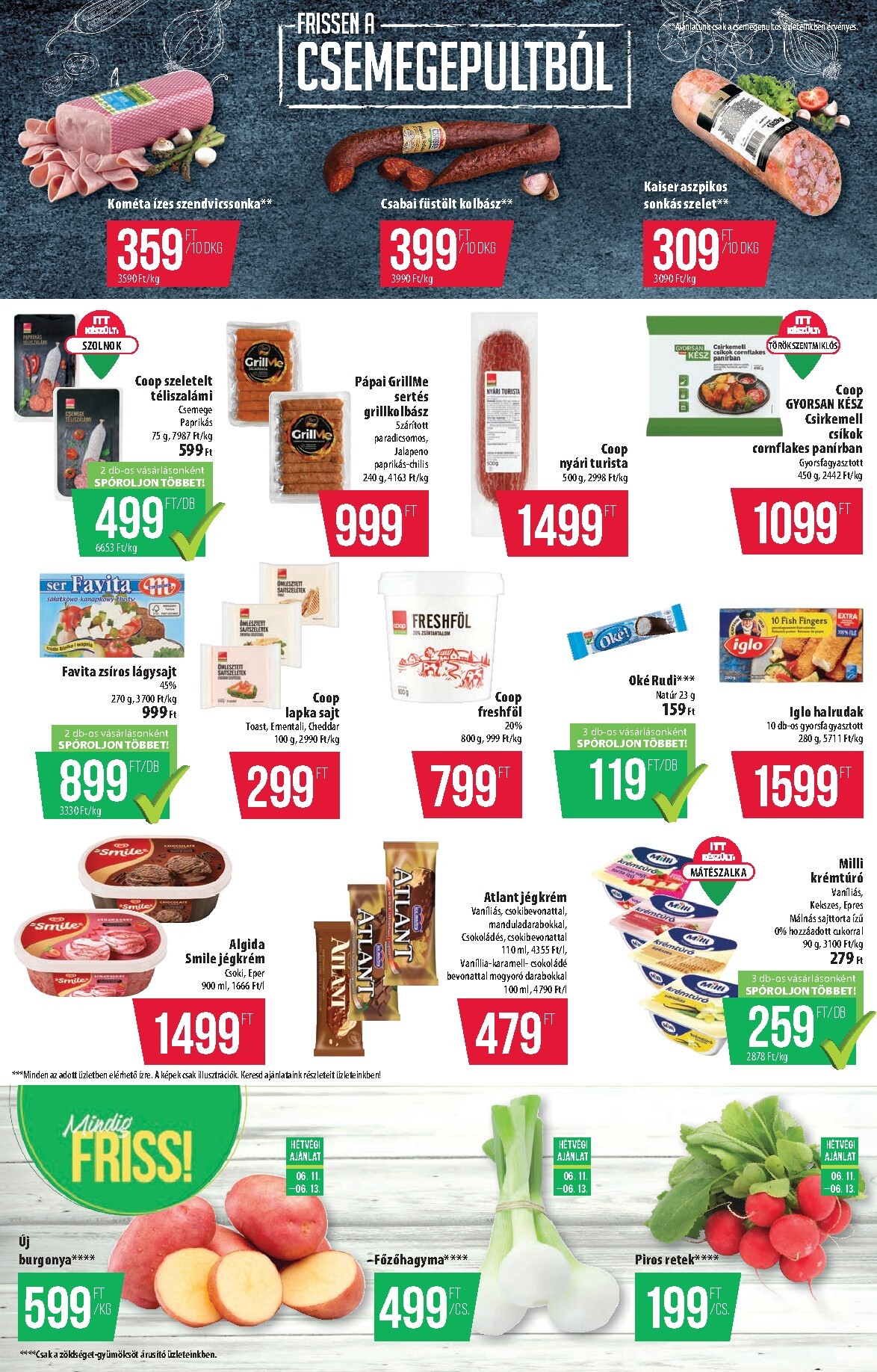 coop - A jövőbeli Coop - Szuper Plusz Alföld akciós újság csütörtöktől 2026.06.11.-tól szerdától 2026.06.17.-ig érvényes. - page: 2