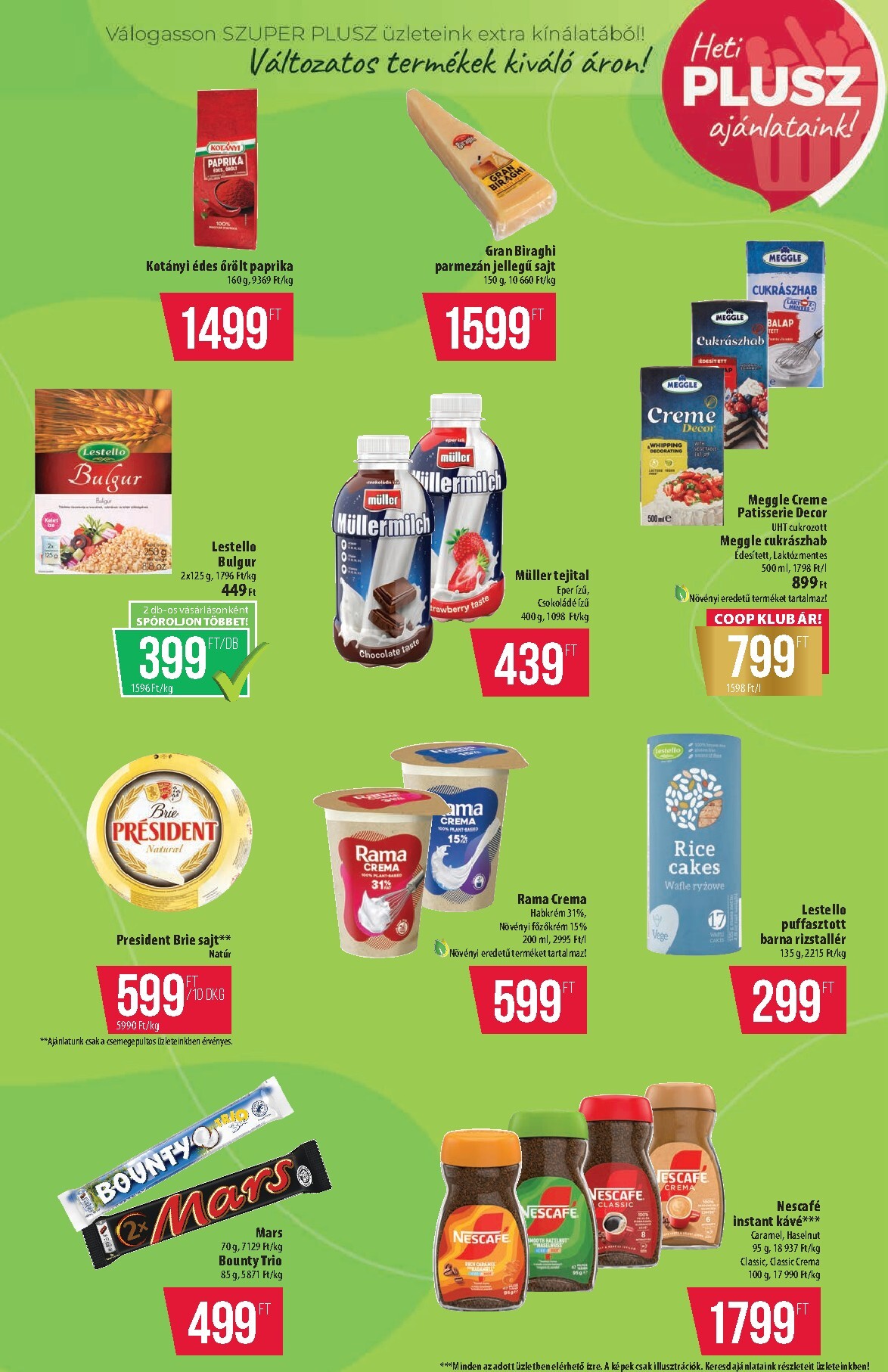 coop - A jövőbeli Coop - Szuper-Plusz Észak-Kelet akciós újság csütörtöktől 2026.06.11.-tól szerdától 2026.06.17.-ig érvényes. - page: 8