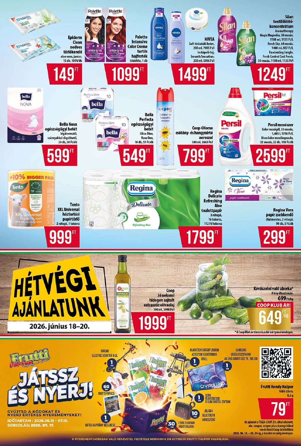 coop - A jövőbeli Coop Szuper Plusz akciós újság csütörtöktől 2026.06.18.-tól szerdától 2026.06.24.-ig érvényes. - page: 13