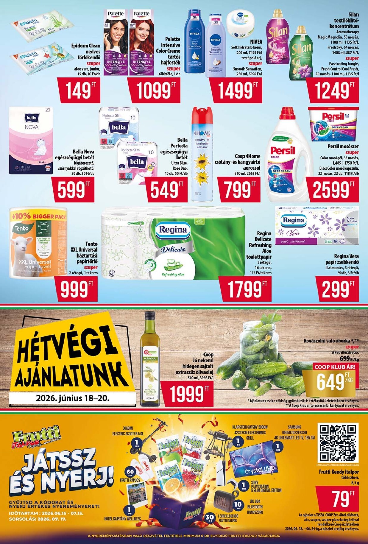 coop - A jövőbeli Coop - Tisza - Abc-Szuper akciós újság csütörtöktől 2026.06.18.-tól szerdától 2026.06.24.-ig érvényes. - page: 10