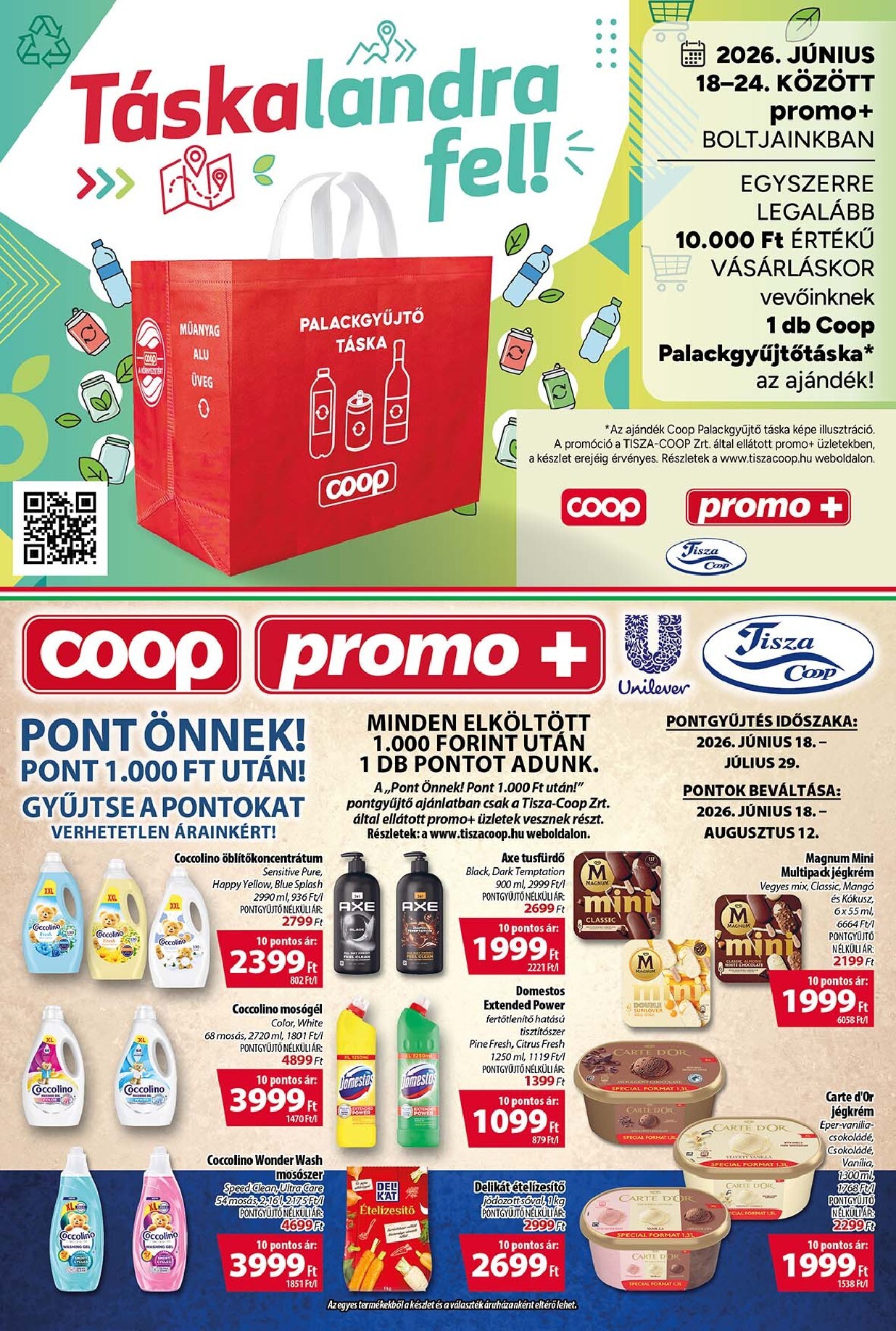 coop - A jövőbeli Coop - Tisza - Abc-Szuper akciós újság csütörtöktől 2026.06.18.-tól szerdától 2026.06.24.-ig érvényes. - page: 11