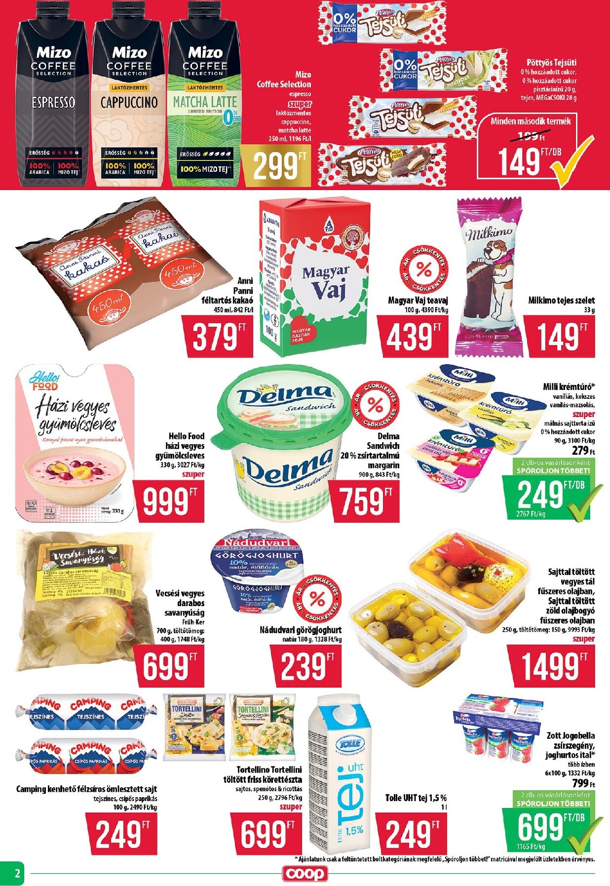 coop - A jövőbeli Coop - Coop regionális szórólap június 4. hét - Tisza - Abc-Szuper akciós újság csütörtöktől 2026.06.25.-tól szerdától 2026.07.01.-ig érvényes. - page: 2