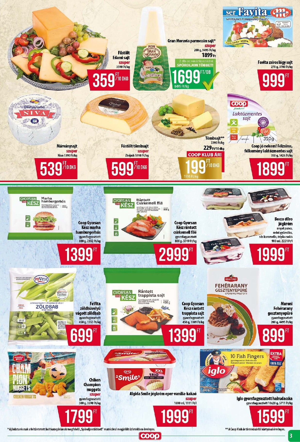 coop - A jövőbeli Coop - Coop regionális szórólap június 4. hét - Tisza - Abc-Szuper akciós újság csütörtöktől 2026.06.25.-tól szerdától 2026.07.01.-ig érvényes. - page: 3