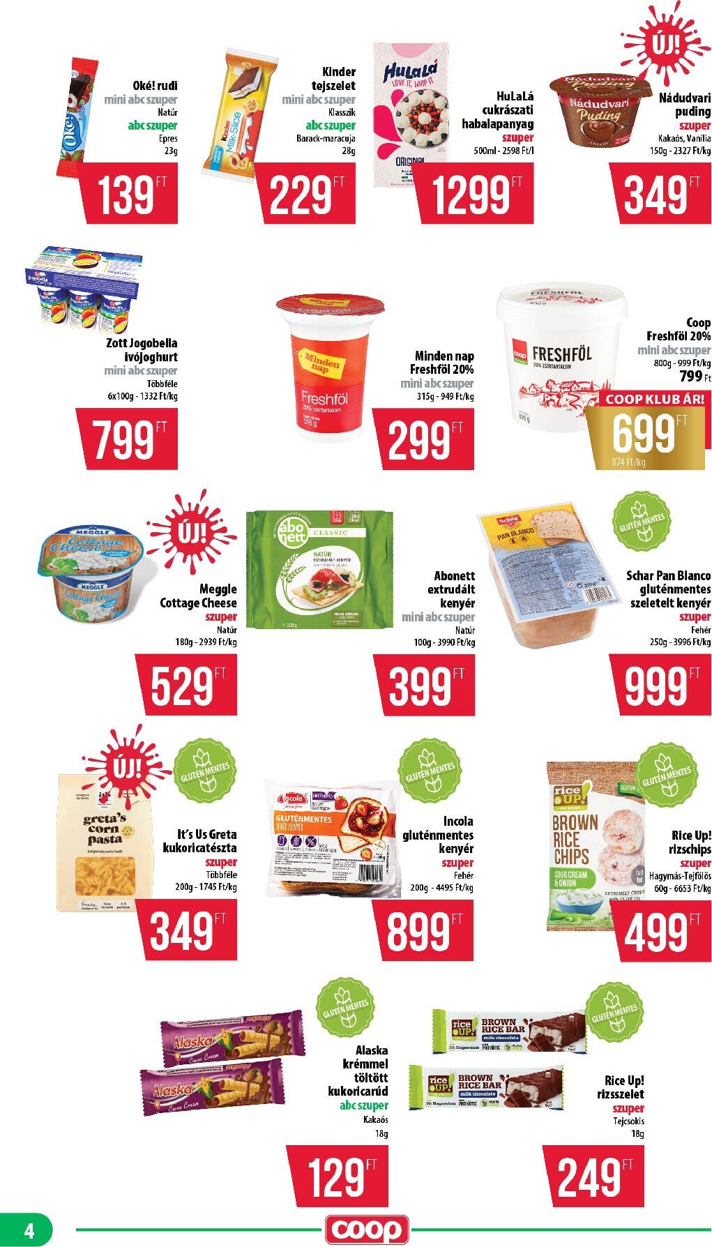 coop - A jövőbeli Coop - Coop regionális szórólap június 4. hét - Mecsek akciós újság csütörtöktől 2026.06.25.-tól szerdától 2026.07.01.-ig érvényes. - page: 4