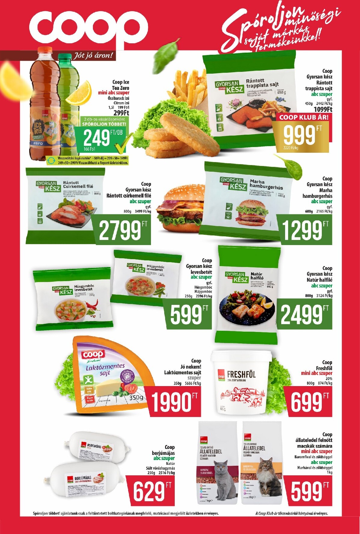 coop - A jövőbeli Coop - Coop regionális szórólap június 4. hét - Észak-Kelet akciós újság csütörtöktől 2026.06.25.-tól szerdától 2026.07.01.-ig érvényes. - page: 8