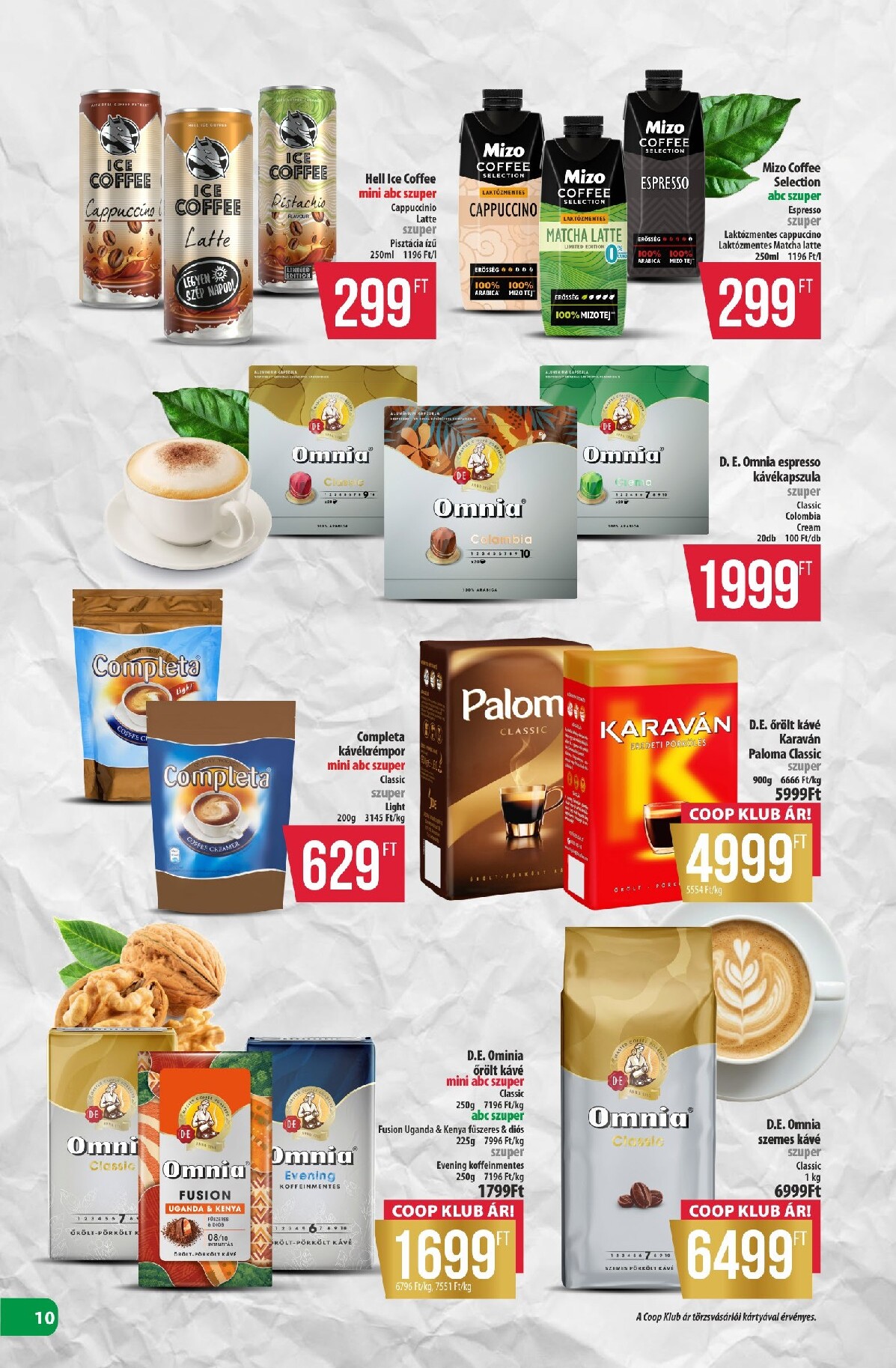 coop - A jövőbeli Coop - Coop regionális szórólap június 4. hét - Észak-Kelet akciós újság csütörtöktől 2026.06.25.-tól szerdától 2026.07.01.-ig érvényes. - page: 10