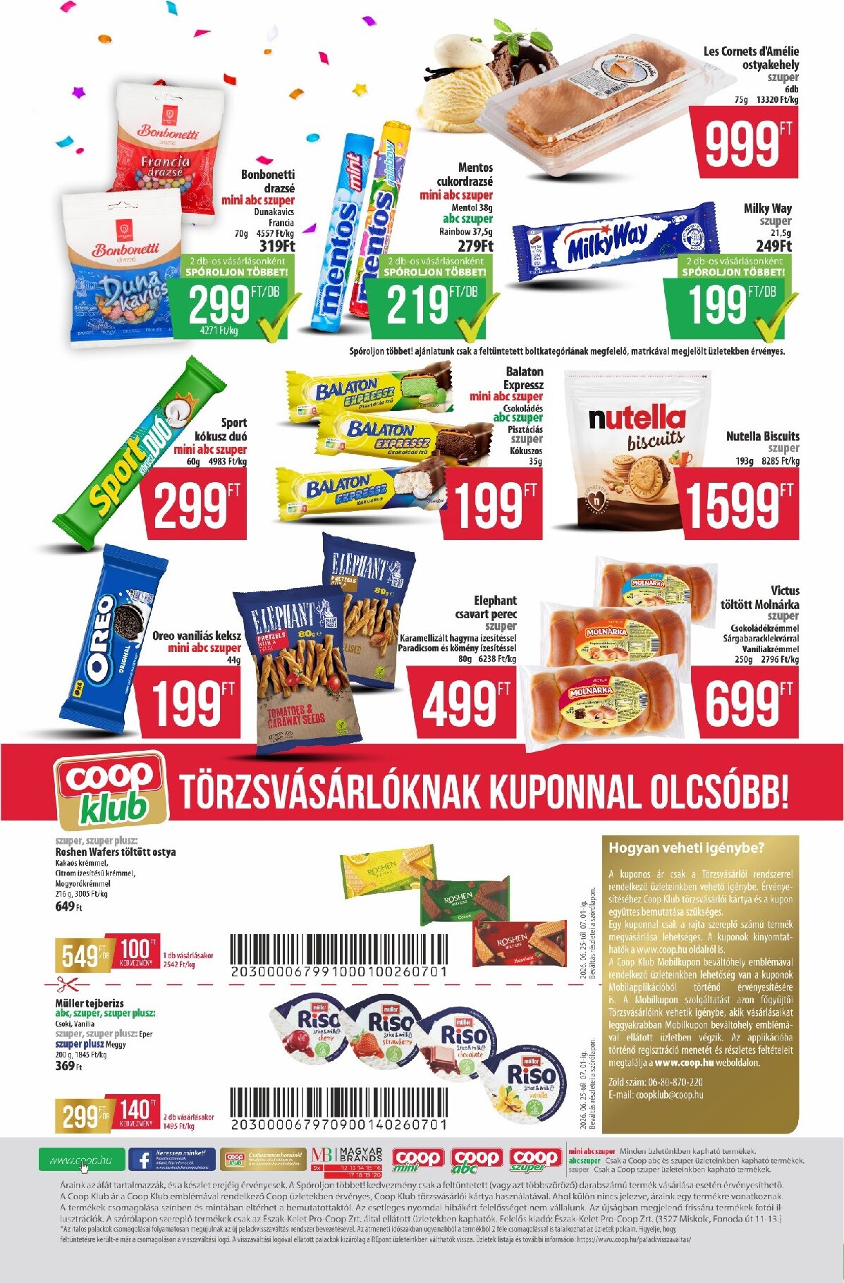 coop - A jövőbeli Coop - Coop regionális szórólap június 4. hét - Észak-Kelet akciós újság csütörtöktől 2026.06.25.-tól szerdától 2026.07.01.-ig érvényes. - page: 6
