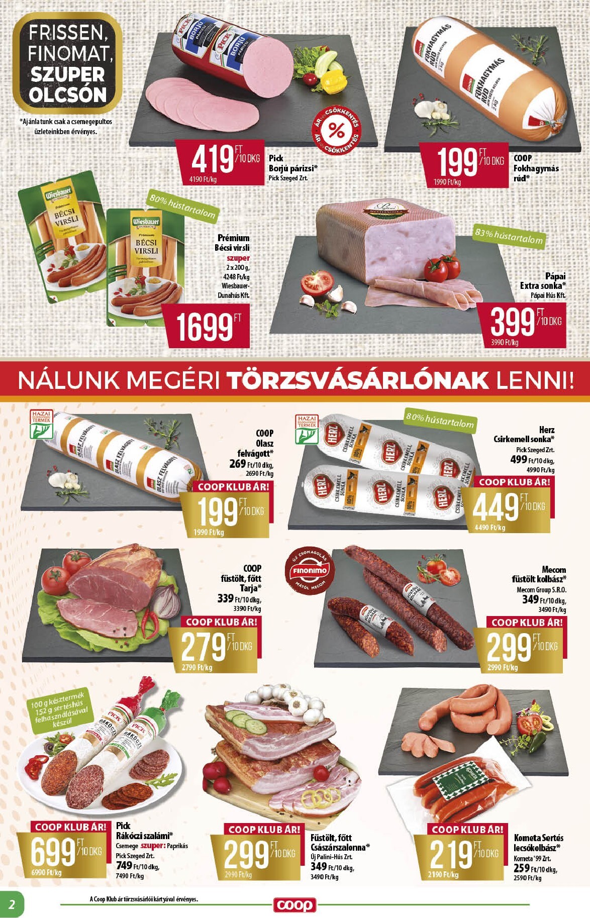 coop - A jövőbeli Coop - Coop regionális szórólap június 4. hét - Alföld akciós újság csütörtöktől 2026.06.25.-tól szerdától 2026.07.01.-ig érvényes. - page: 2