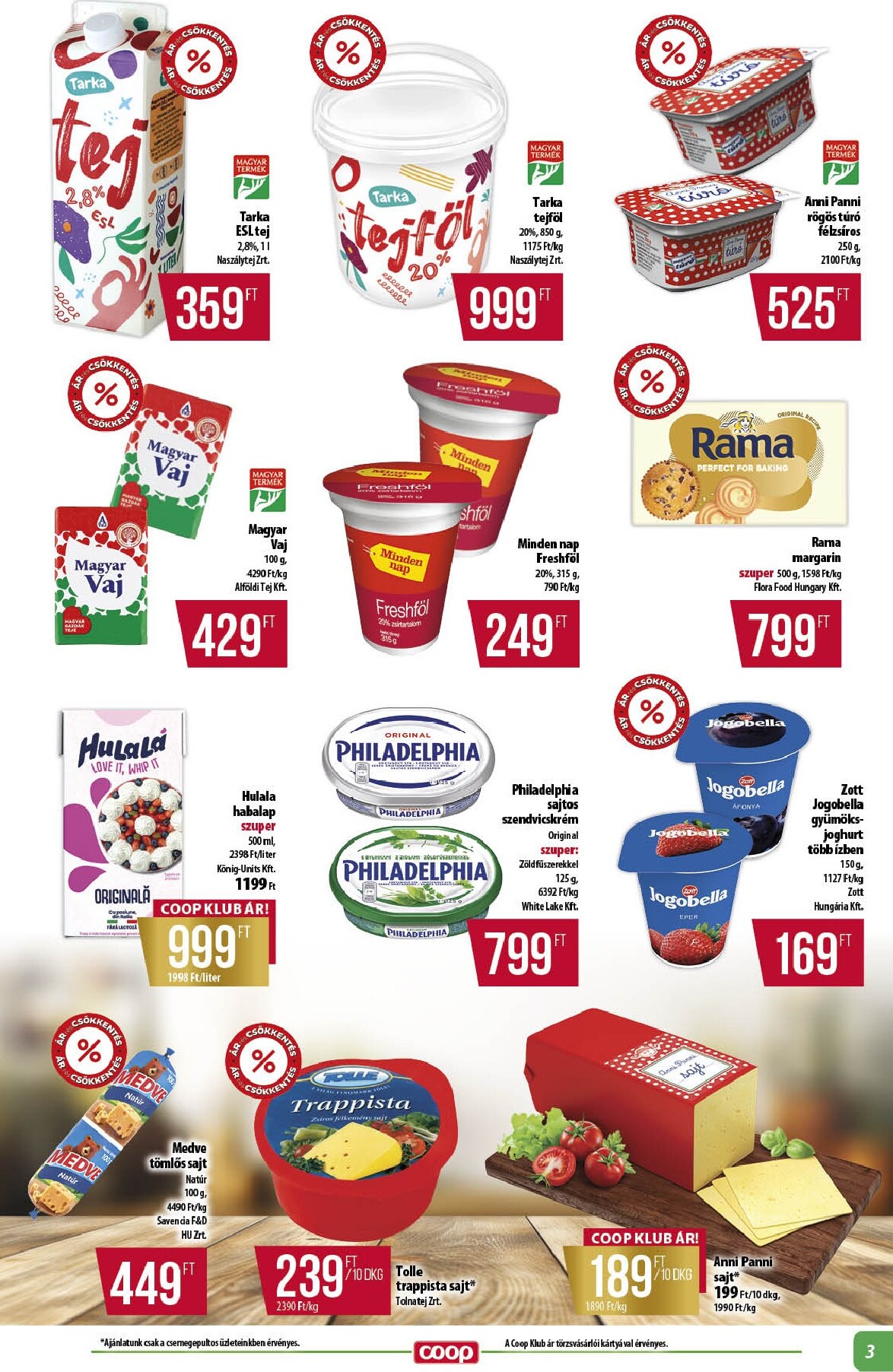 coop - A jövőbeli Coop - Coop regionális szórólap június 4. hét - Alföld akciós újság csütörtöktől 2026.06.25.-tól szerdától 2026.07.01.-ig érvényes. - page: 3