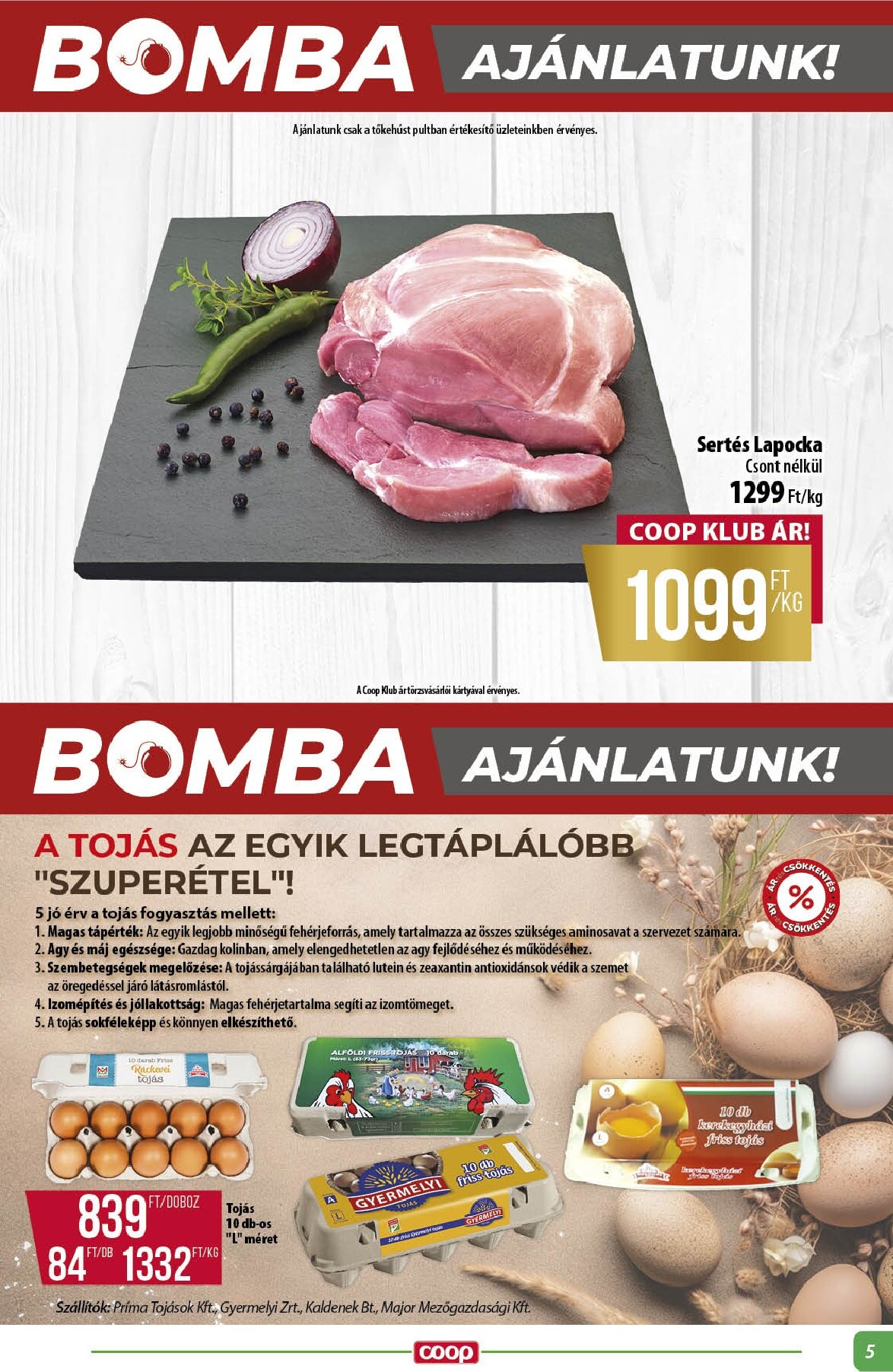 coop - A jövőbeli Coop - Coop regionális szórólap június 4. hét - Alföld akciós újság csütörtöktől 2026.06.25.-tól szerdától 2026.07.01.-ig érvényes. - page: 5
