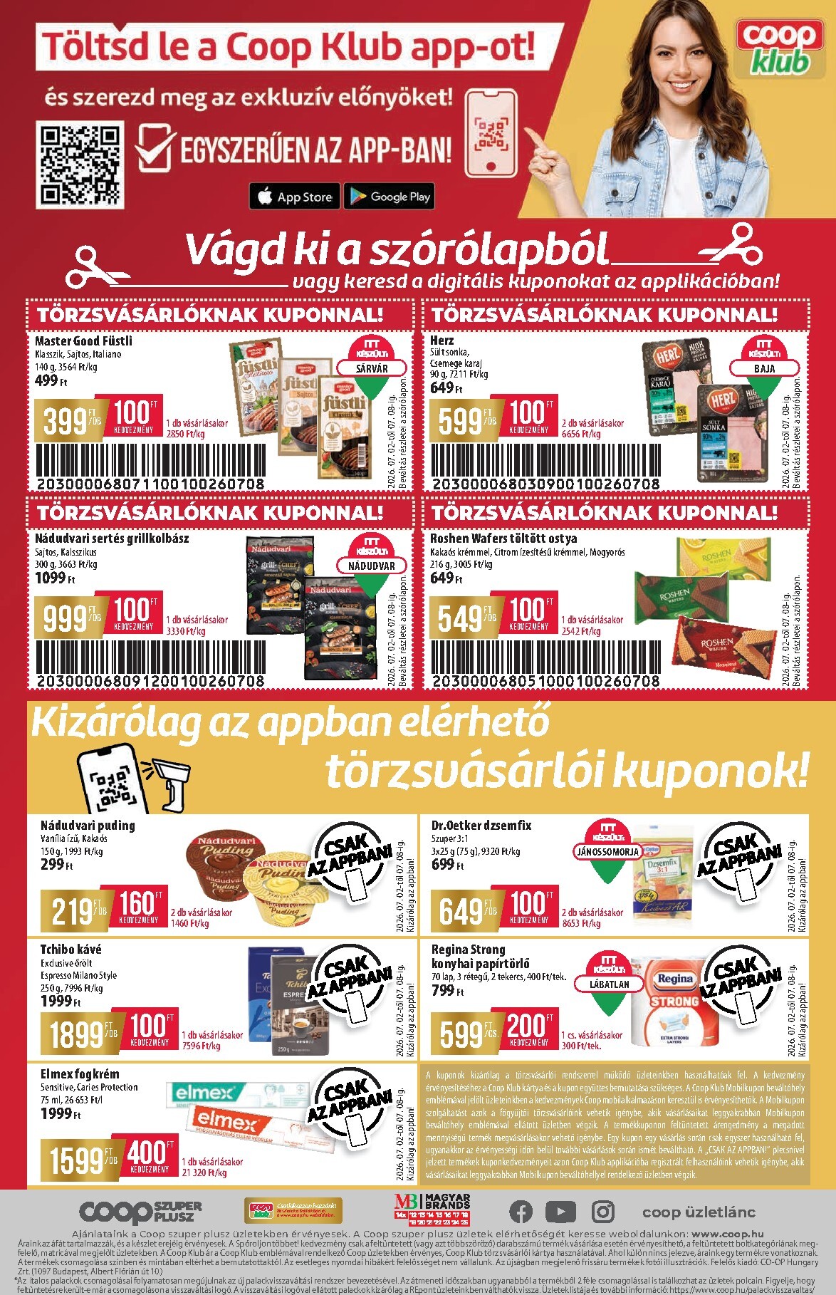 coop - A jövőbeli Coop - Szuper Plusz Alföld akciós újság csütörtöktől 2026.07.02.-tól szerdától 2026.07.08.-ig érvényes. - page: 12