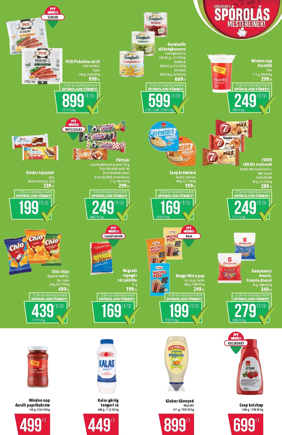 coop - A jövőbeli Coop - Szuper Plusz Alföld akciós újság csütörtöktől 2026.07.02.-tól szerdától 2026.07.08.-ig érvényes. - page: 6