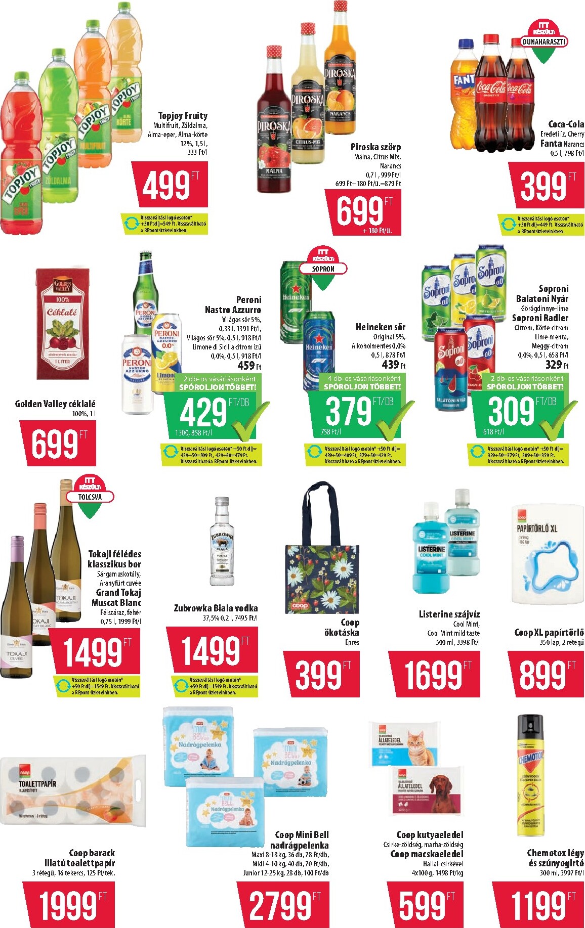 coop - A jövőbeli Coop - Szuper Plusz Alföld akciós újság csütörtöktől 2026.07.02.-tól szerdától 2026.07.08.-ig érvényes. - page: 10