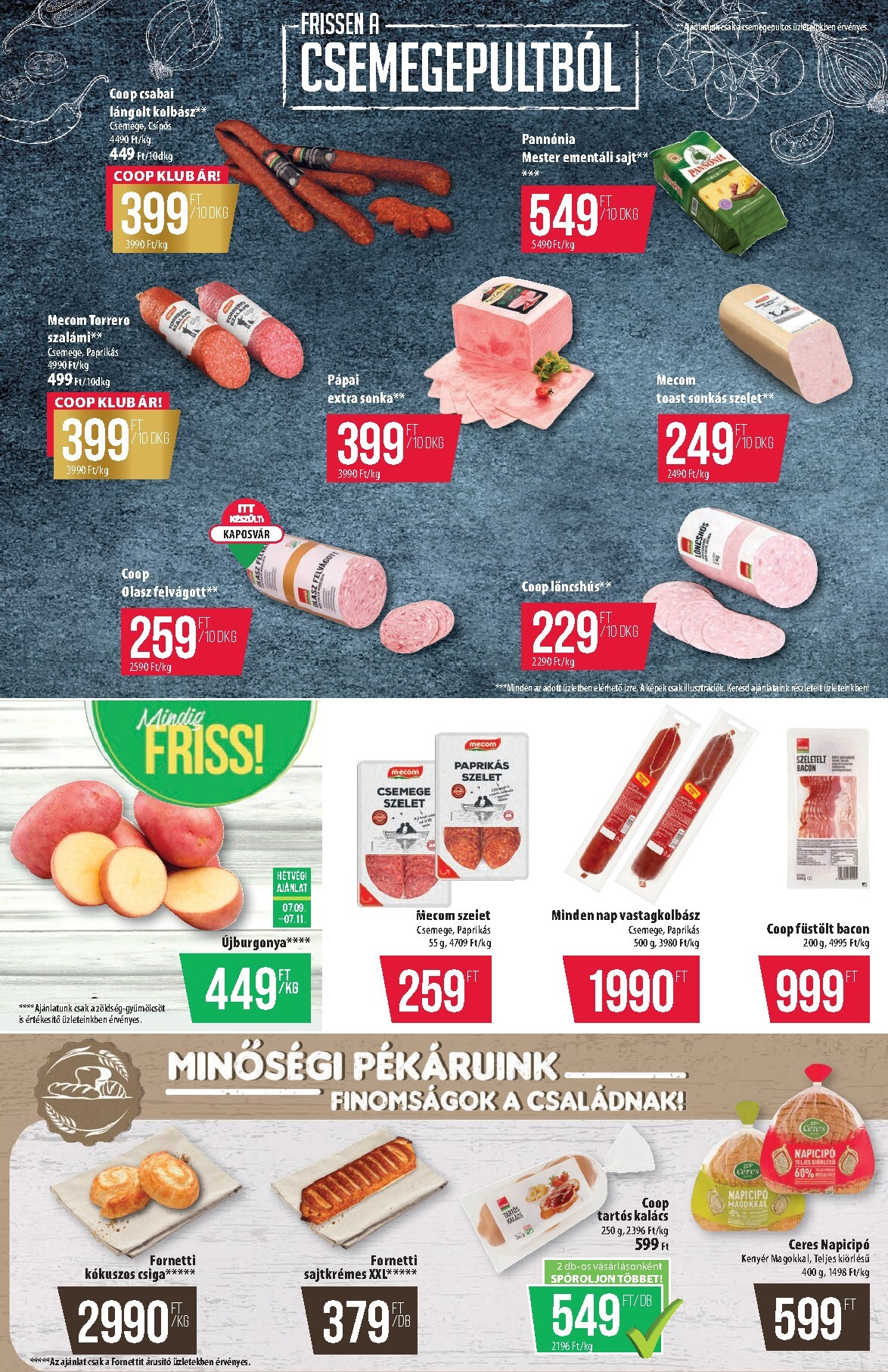 coop - A jövőbeli Coop - Alföld Szuper Plusz akciós újság csütörtöktől 2026.07.09.-tól szerdától 2026.07.15.-ig érvényes. - page: 2