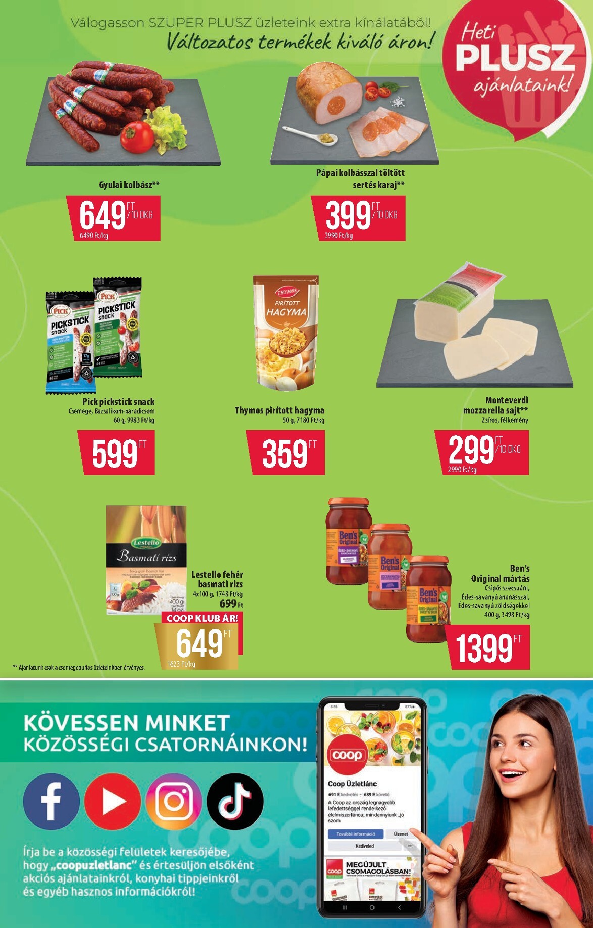 coop - A jövőbeli Coop - Szuper Plusz Észak-Kelet akciós újság csütörtöktől 2026.07.09.-tól szerdától 2026.07.15.-ig érvényes. - page: 12