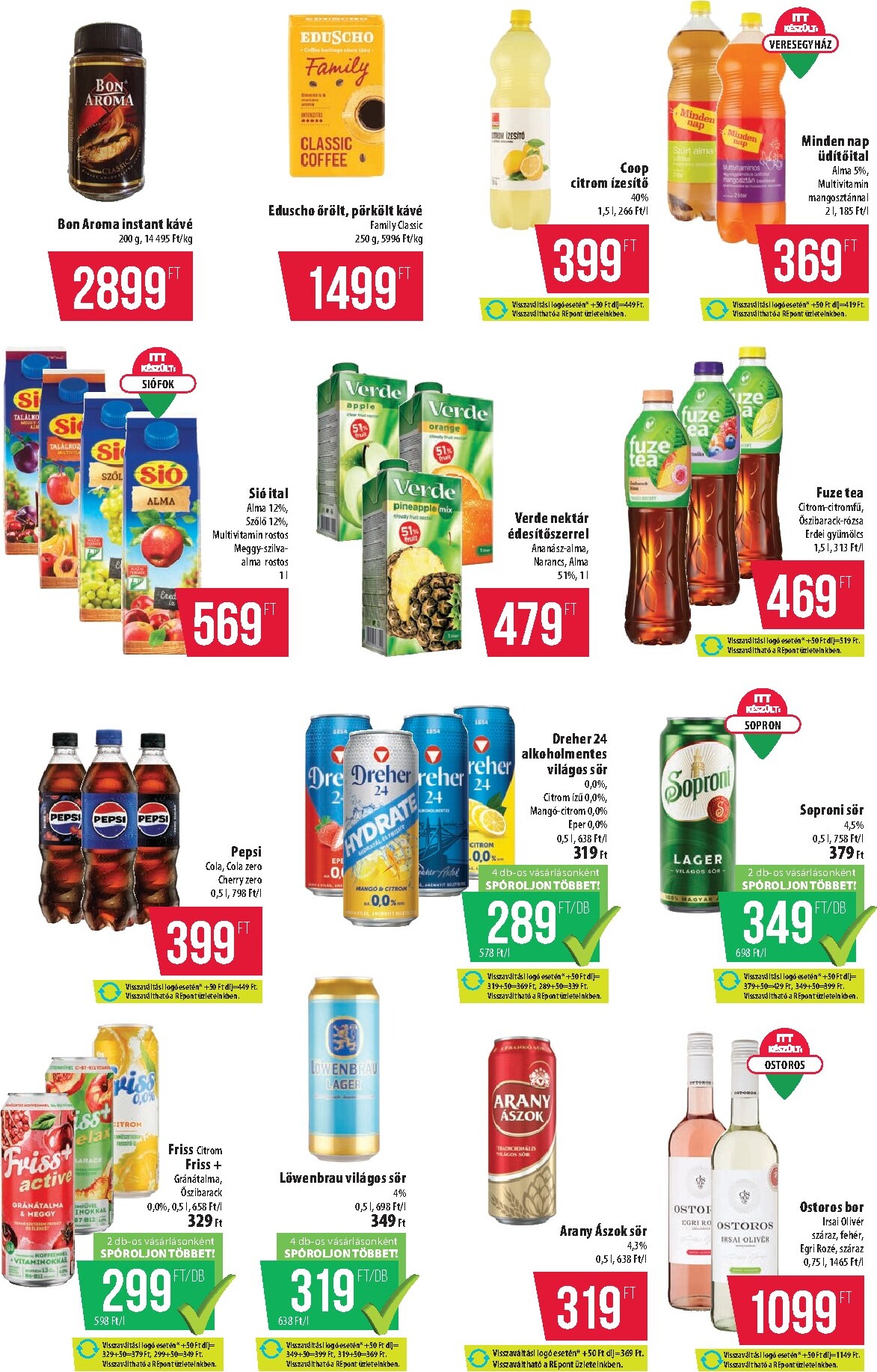 coop - A jövőbeli Coop - Szuper Plusz Tisza akciós újság csütörtöktől 2026.07.09.-tól szerdától 2026.07.15.-ig érvényes. - page: 14