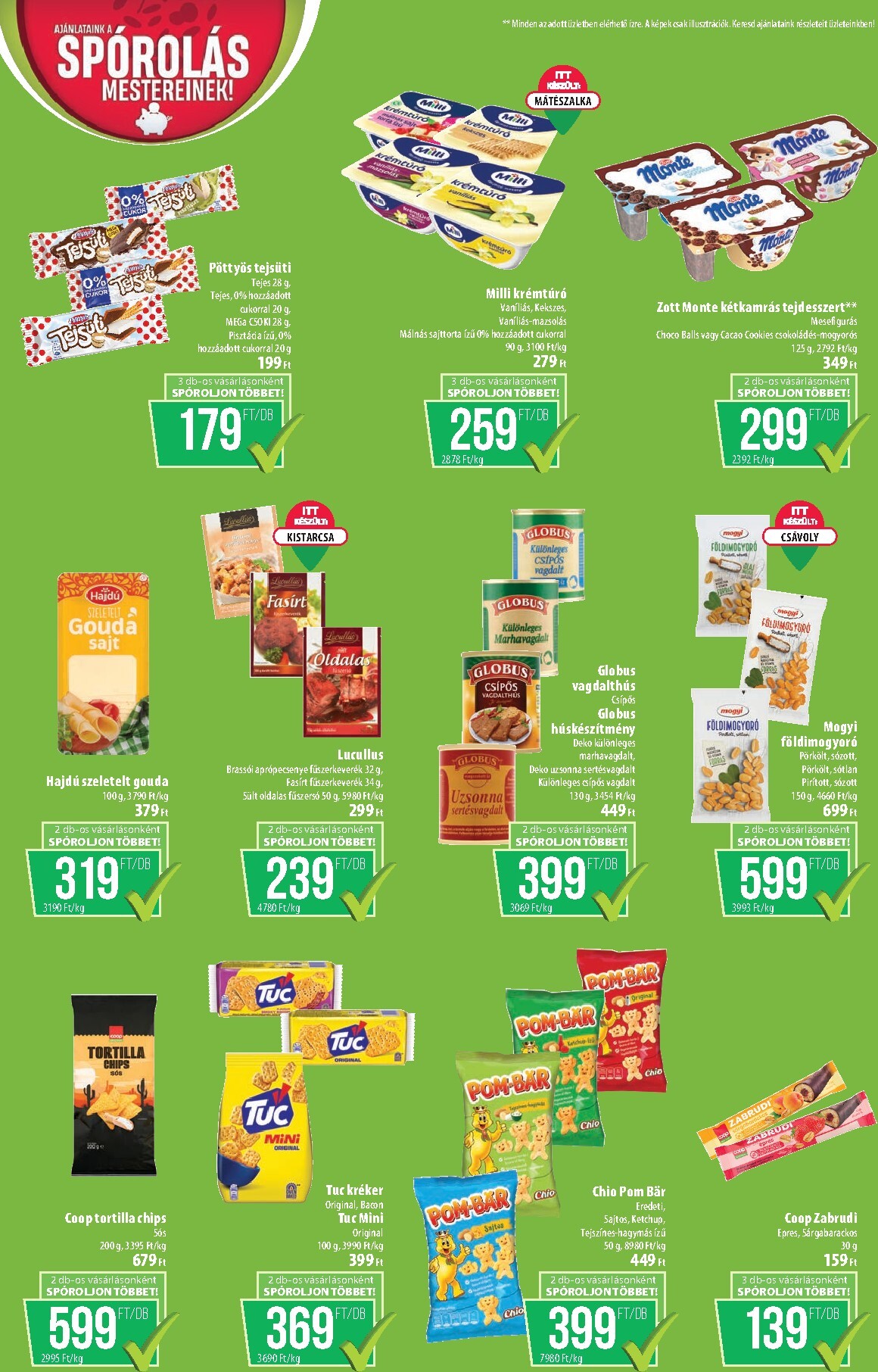 coop - A jövőbeli Coop - Szuper Plusz Tisza akciós újság csütörtöktől 2026.07.09.-tól szerdától 2026.07.15.-ig érvényes. - page: 8