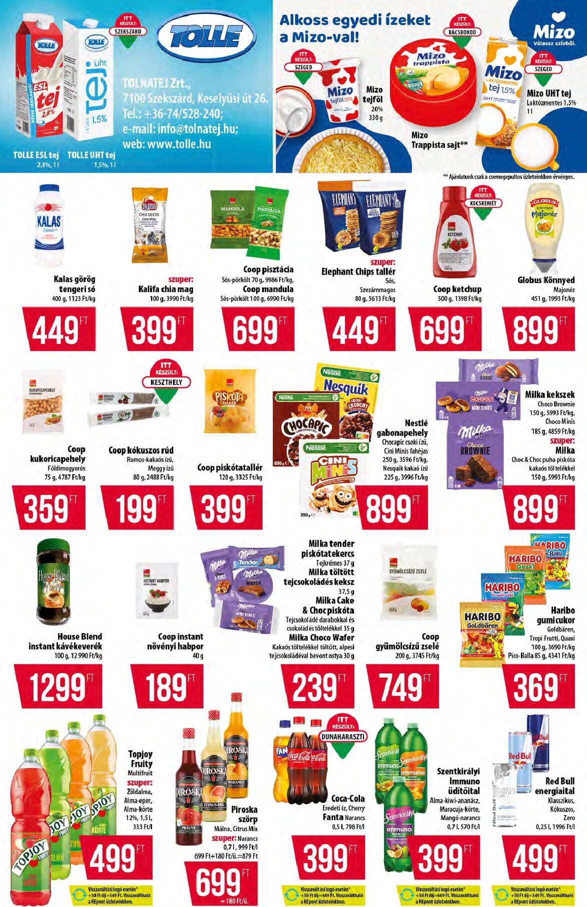 coop - A jövőbeli Coop - Abc Szuper Észak-Kelet akciós újság csütörtöktől 2026.07.09.-tól szerdától 2026.07.15.-ig érvényes. - page: 6