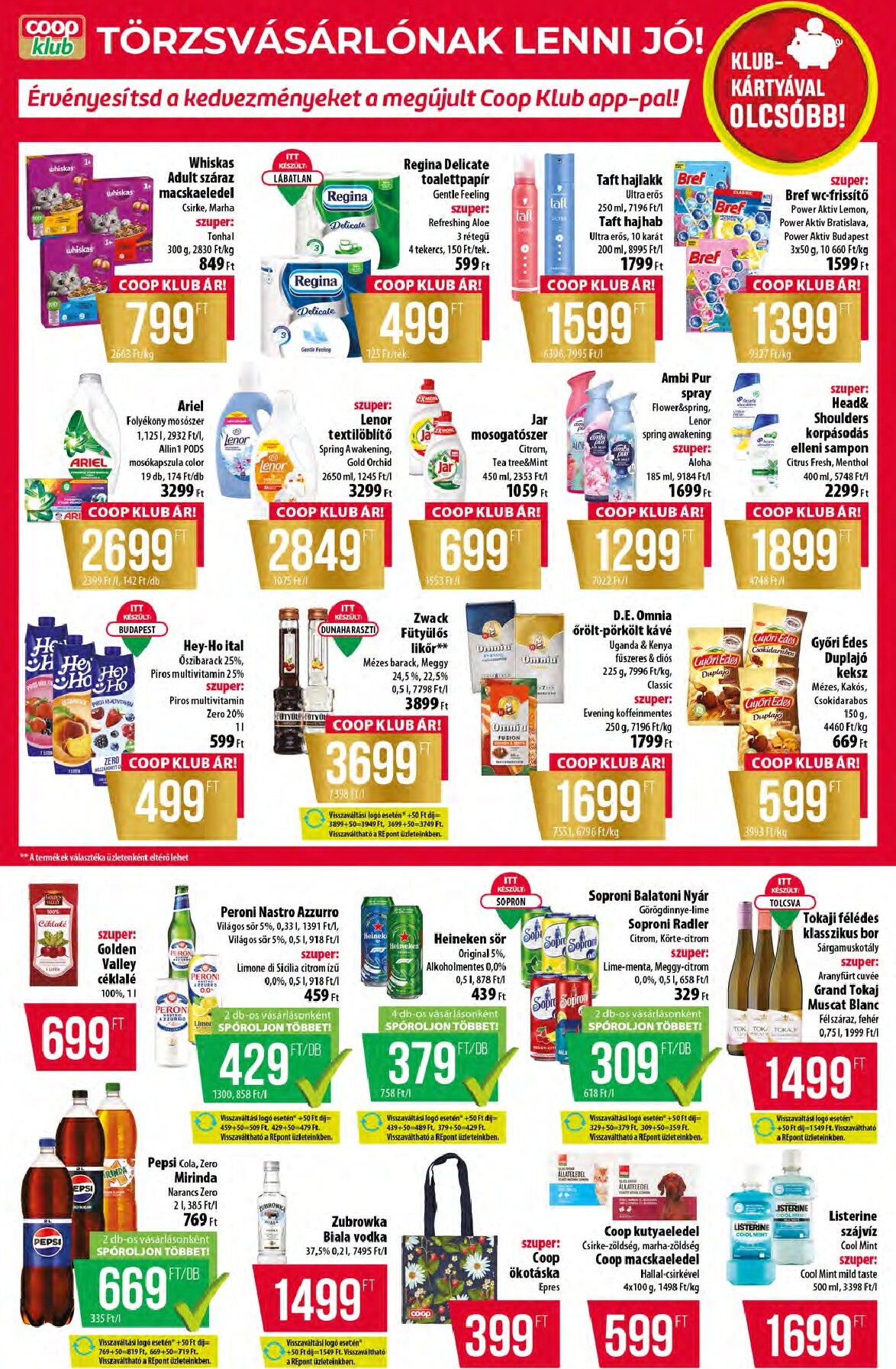 coop - A jövőbeli Coop - Abc Szuper Észak-Kelet akciós újság csütörtöktől 2026.07.09.-tól szerdától 2026.07.15.-ig érvényes. - page: 7