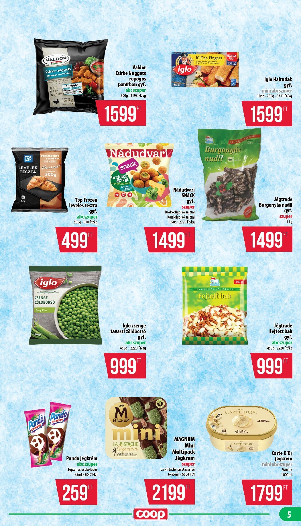coop - A jövőbeli Coop - Mecsek akciós újság csütörtöktől 2026.07.16.-tól szerdától 2026.07.22.-ig érvényes. - page: 5